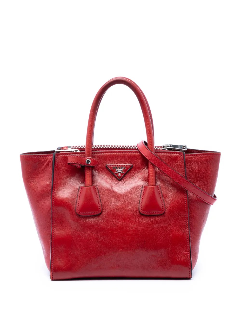 2013-2026 Glace Calf Twin Pocket satchel
