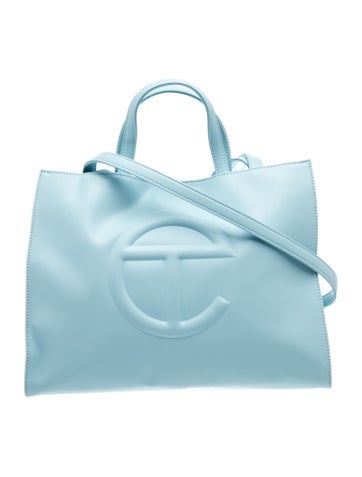 Vegan Leather Pool Blue Large