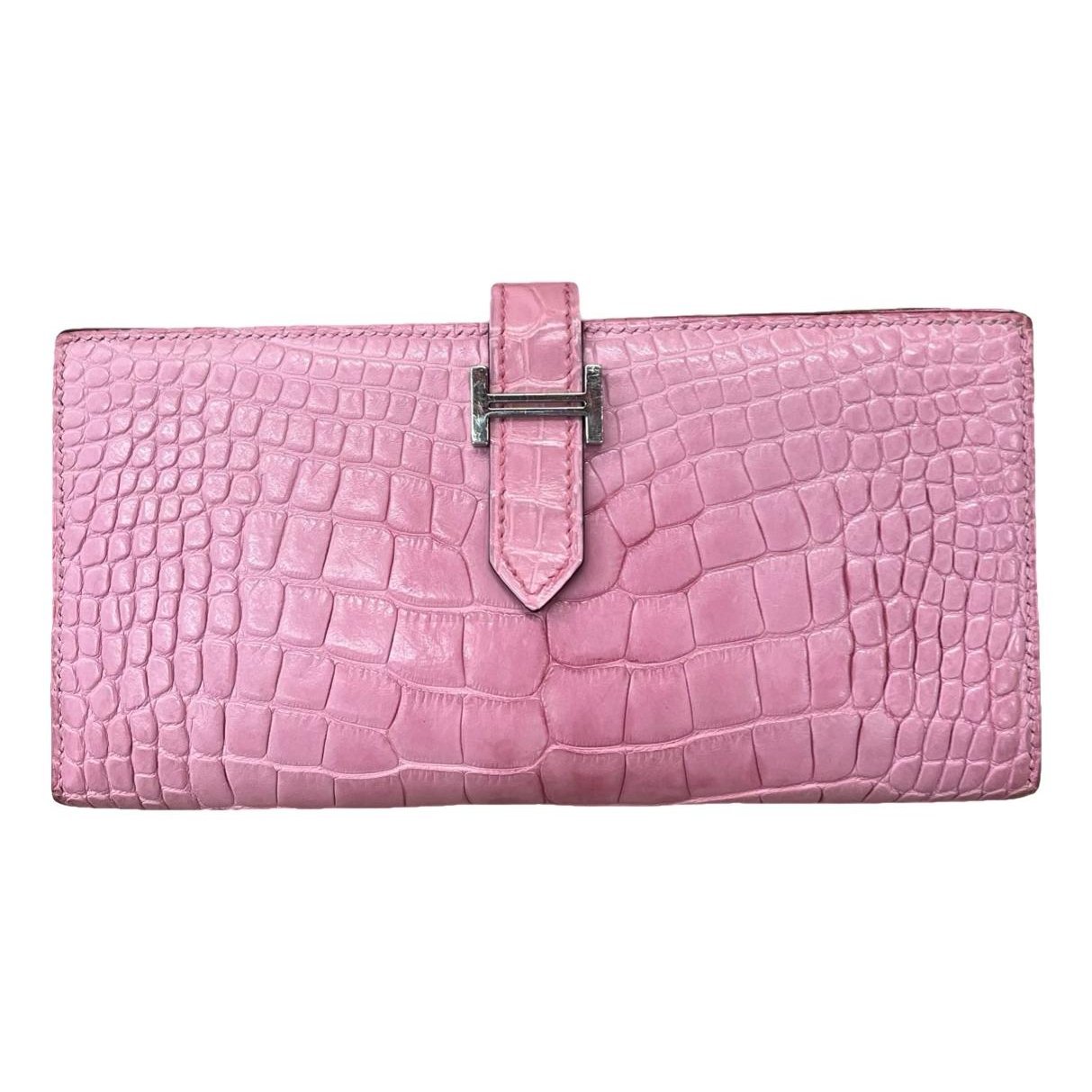 Hermes Bearn Handbag Pink