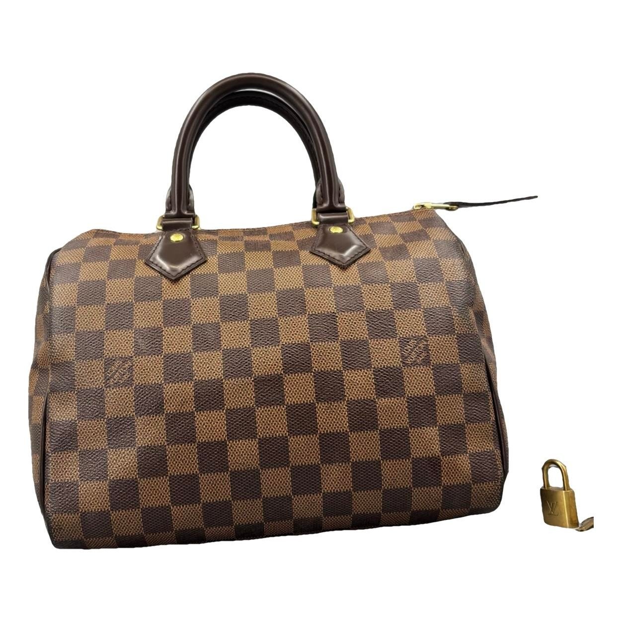 Speedy leather handbag