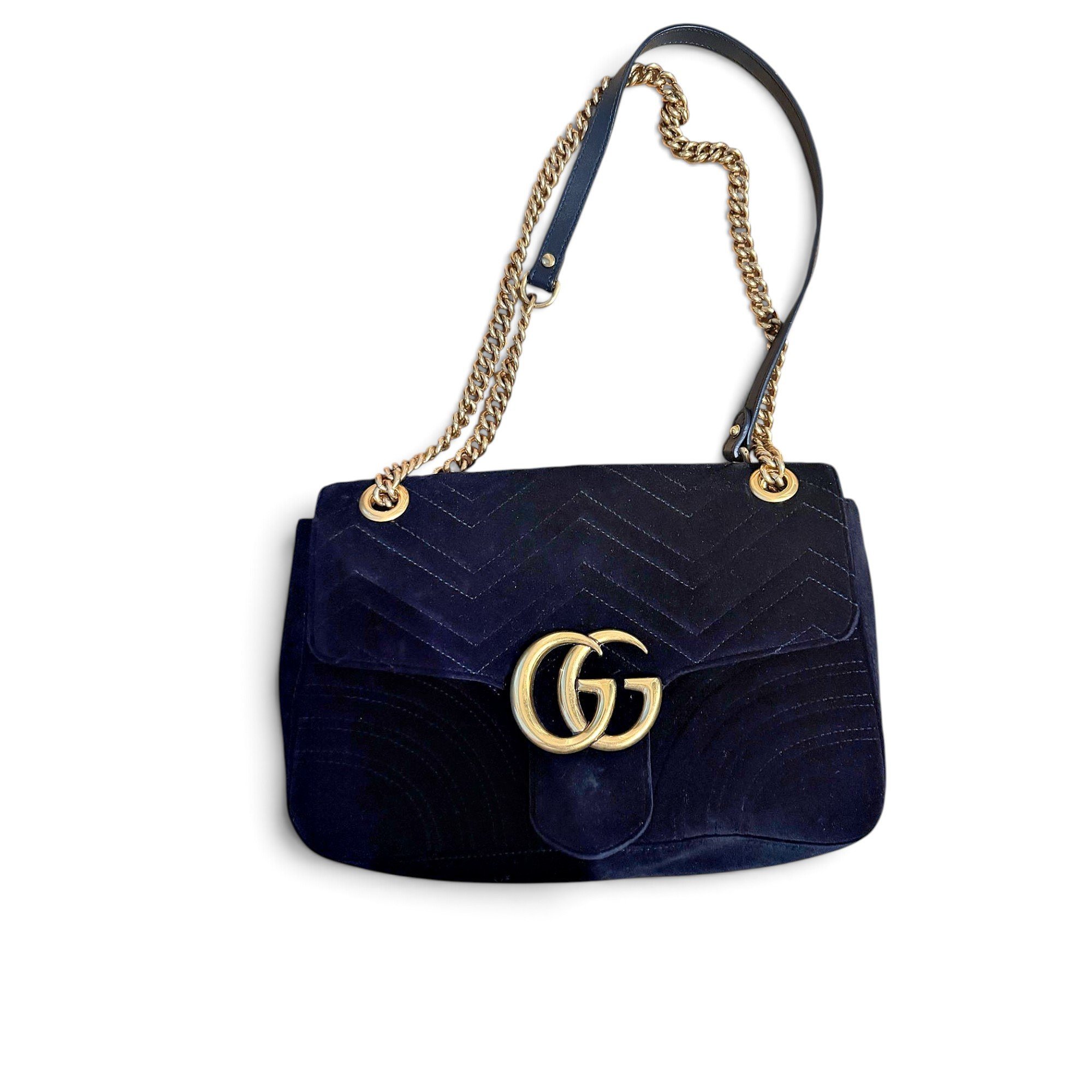 GG Marmont velvet handbag