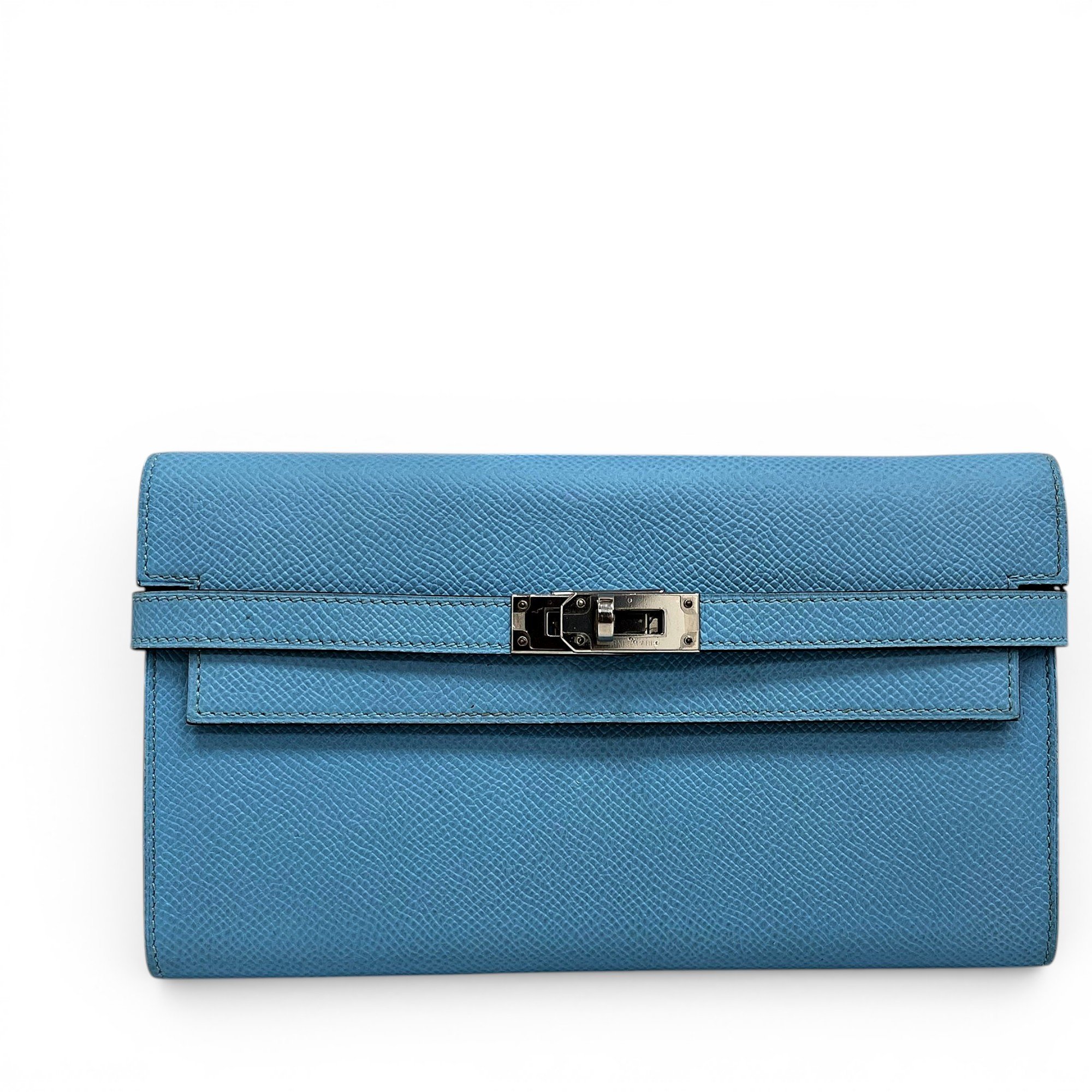 Kelly to go leather clutch bag