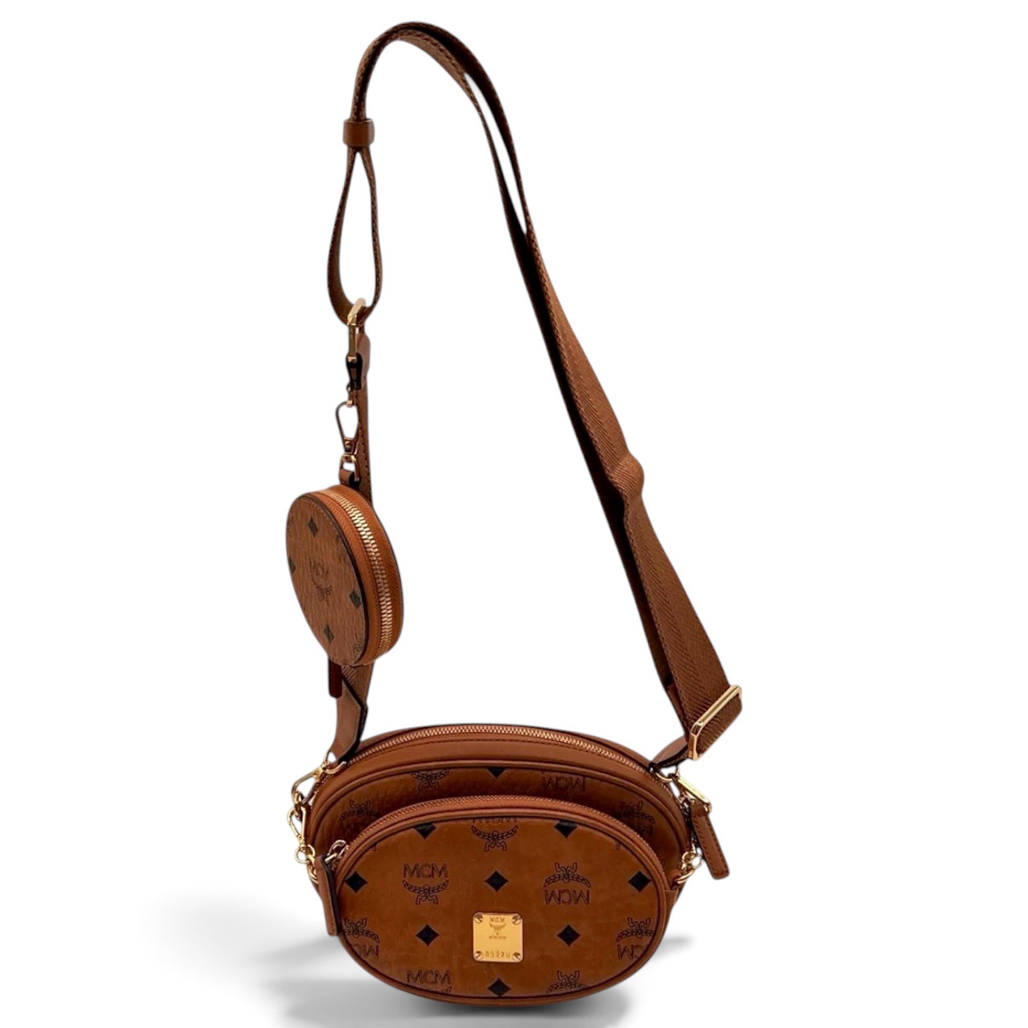 Leather crossbody bag