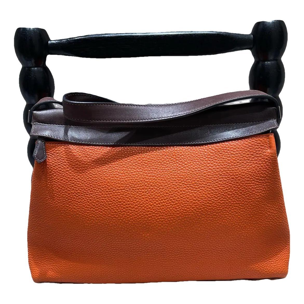 Leather handbag