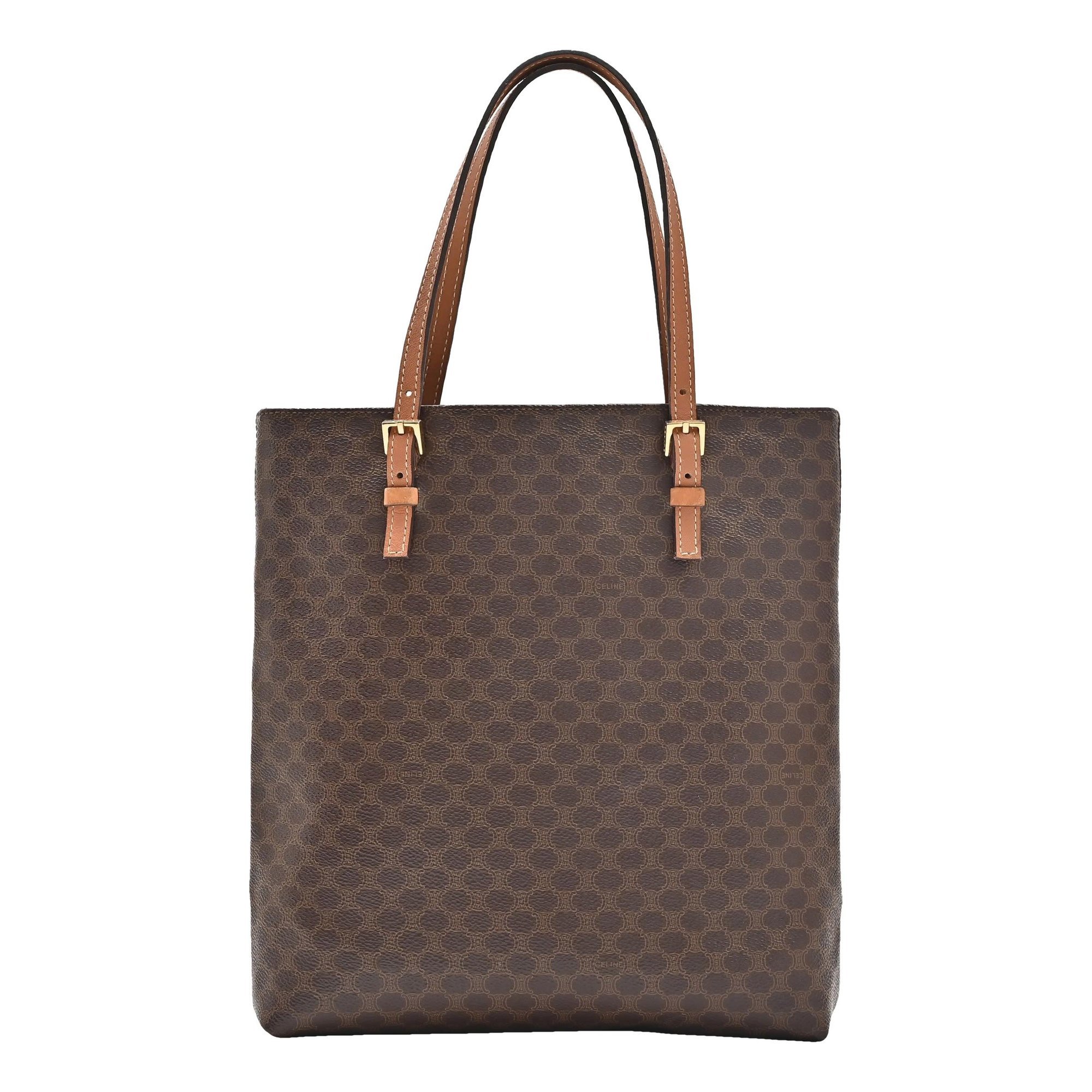 Leather tote