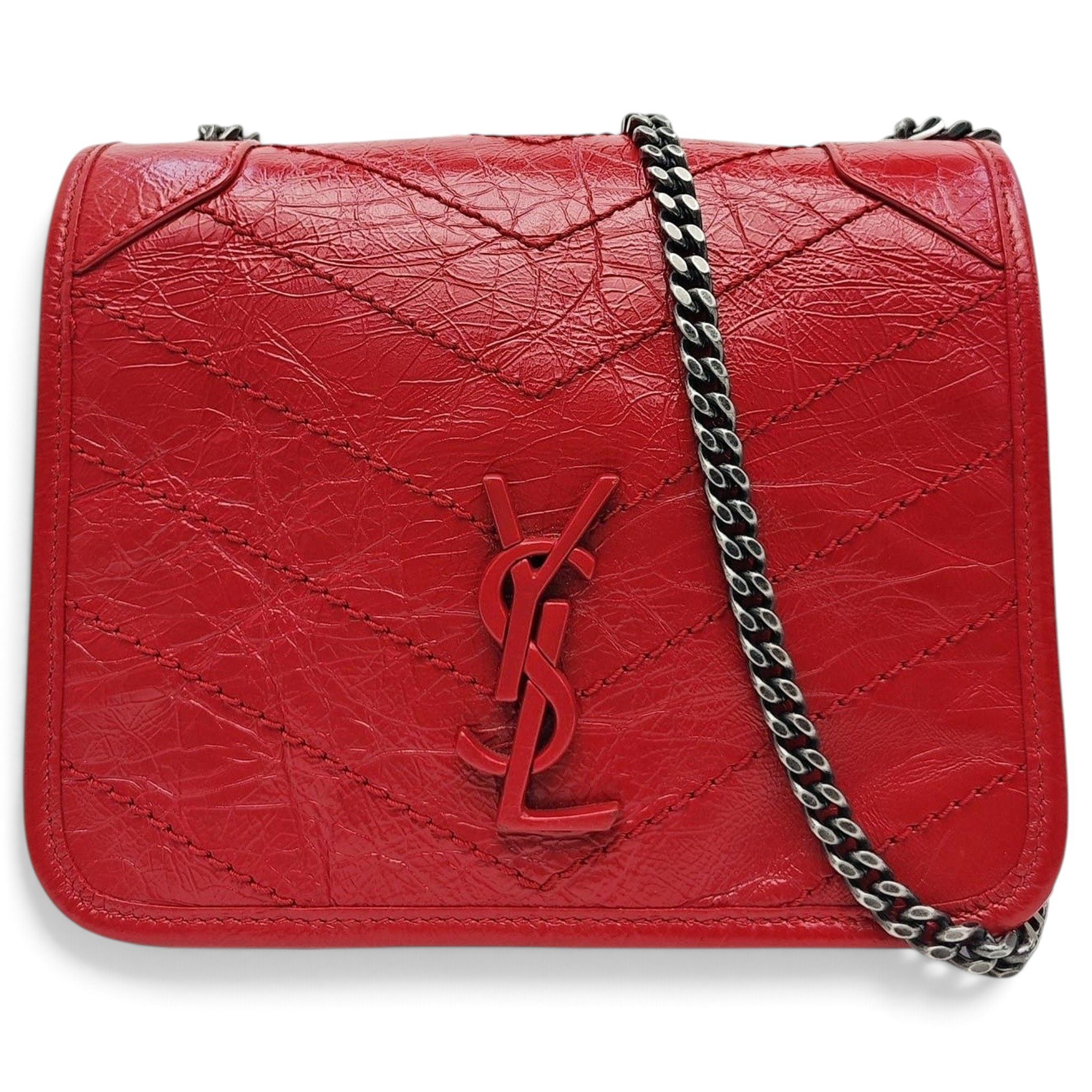 Mini Niki leather handbag