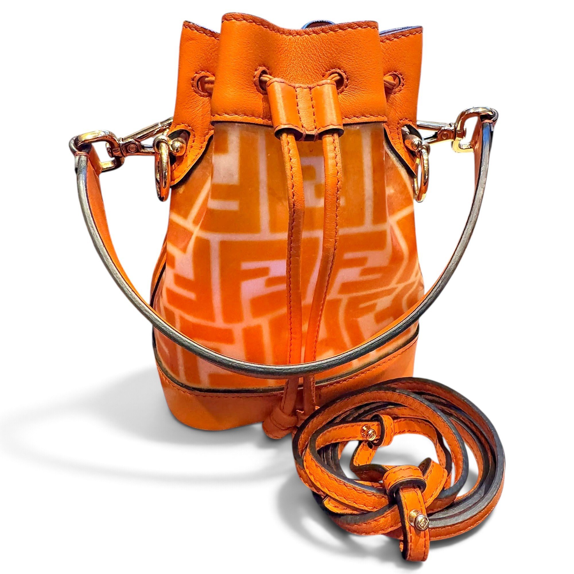Mon Trésor leather crossbody bag