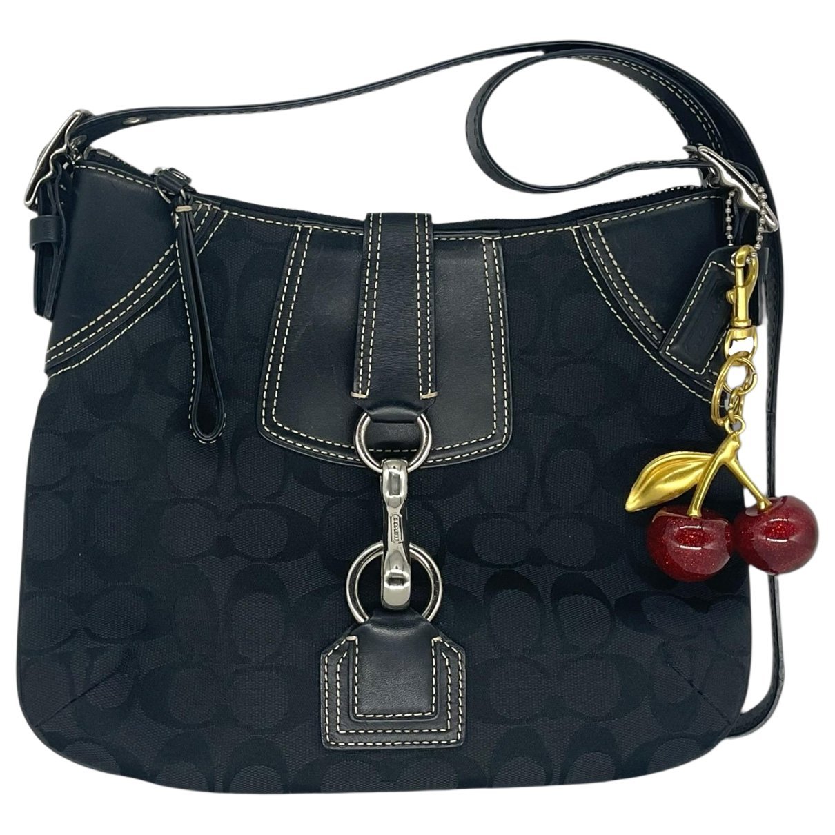 Hamilton Hobo leather handbag