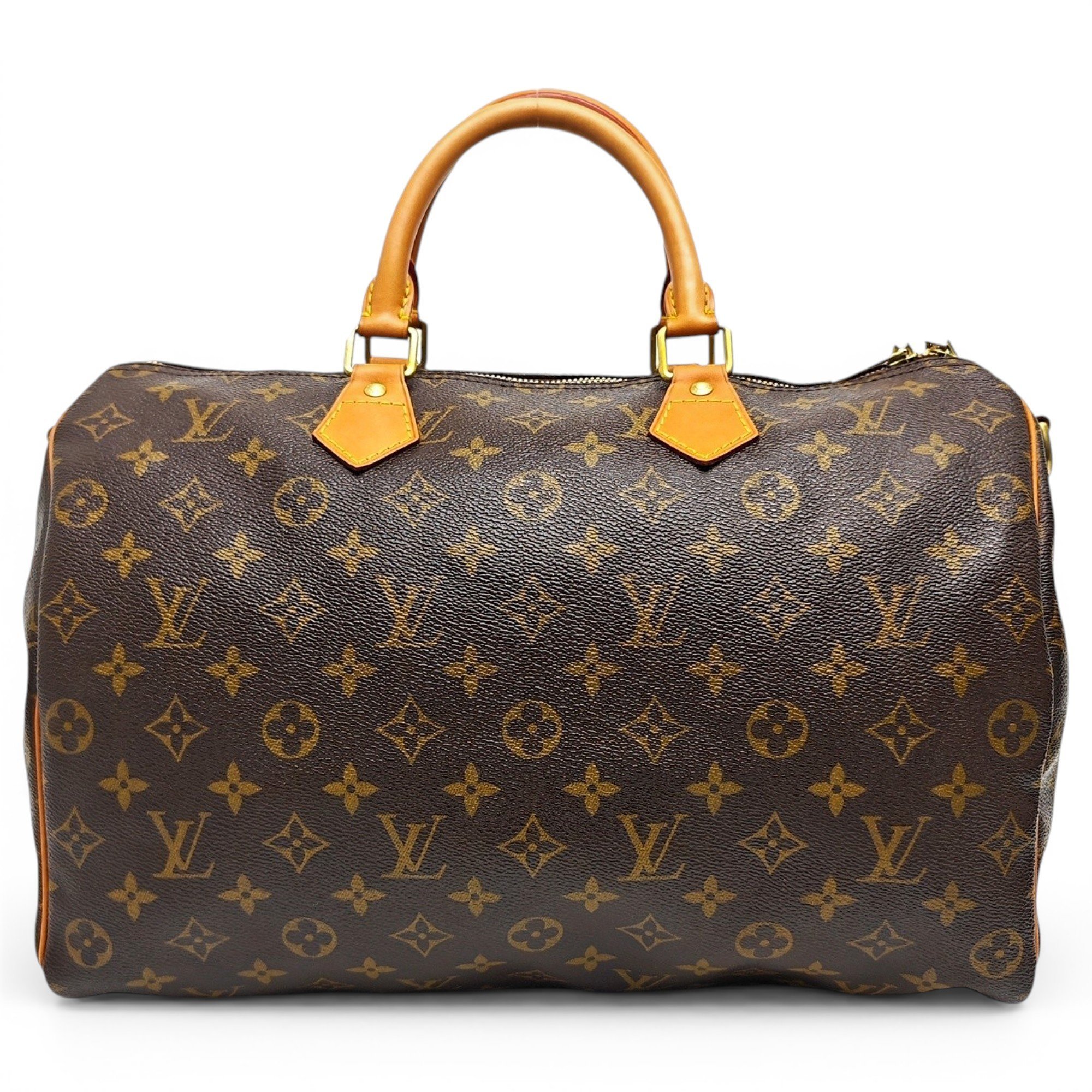 Nano Speedy / Mini HL leather handbag