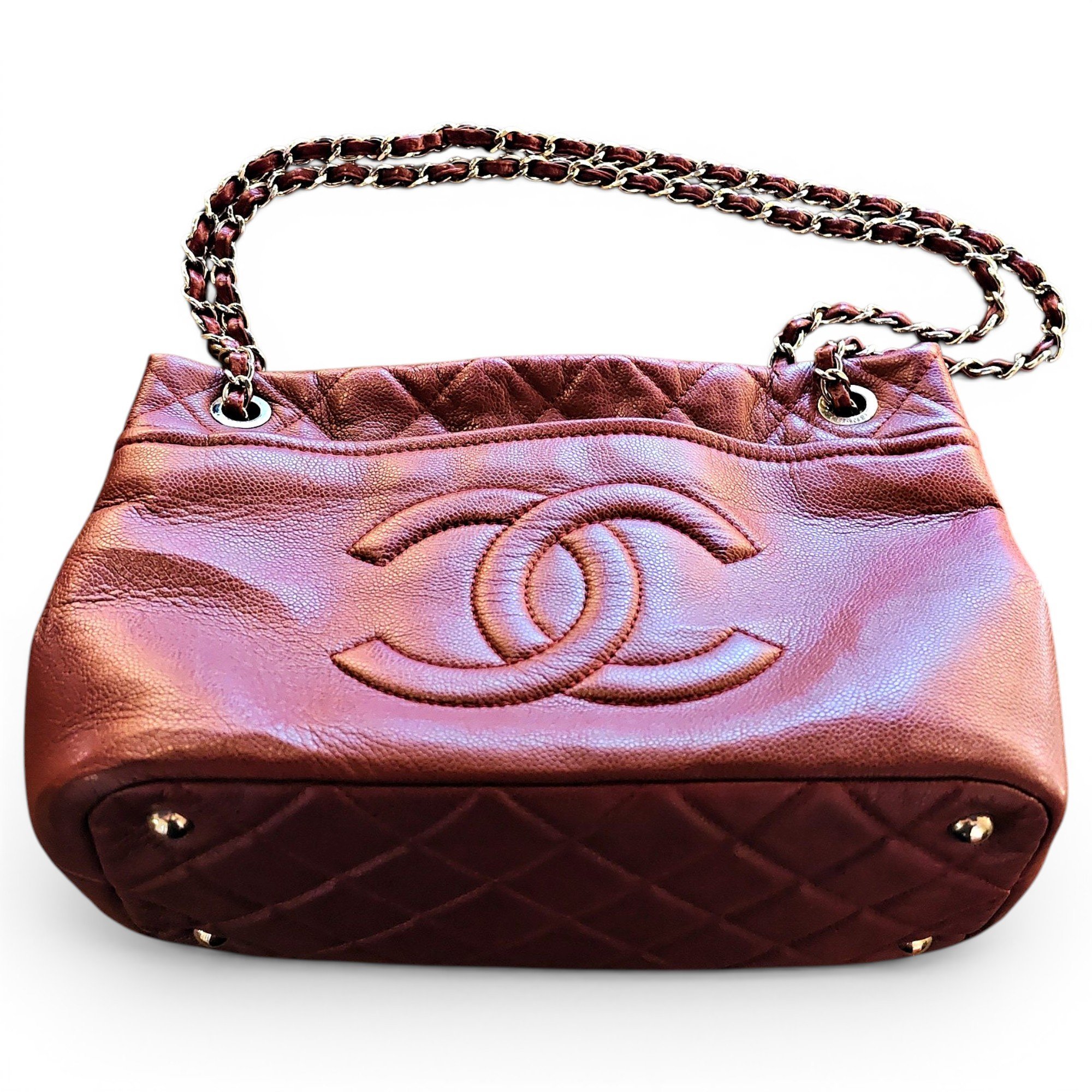 Leather handbag