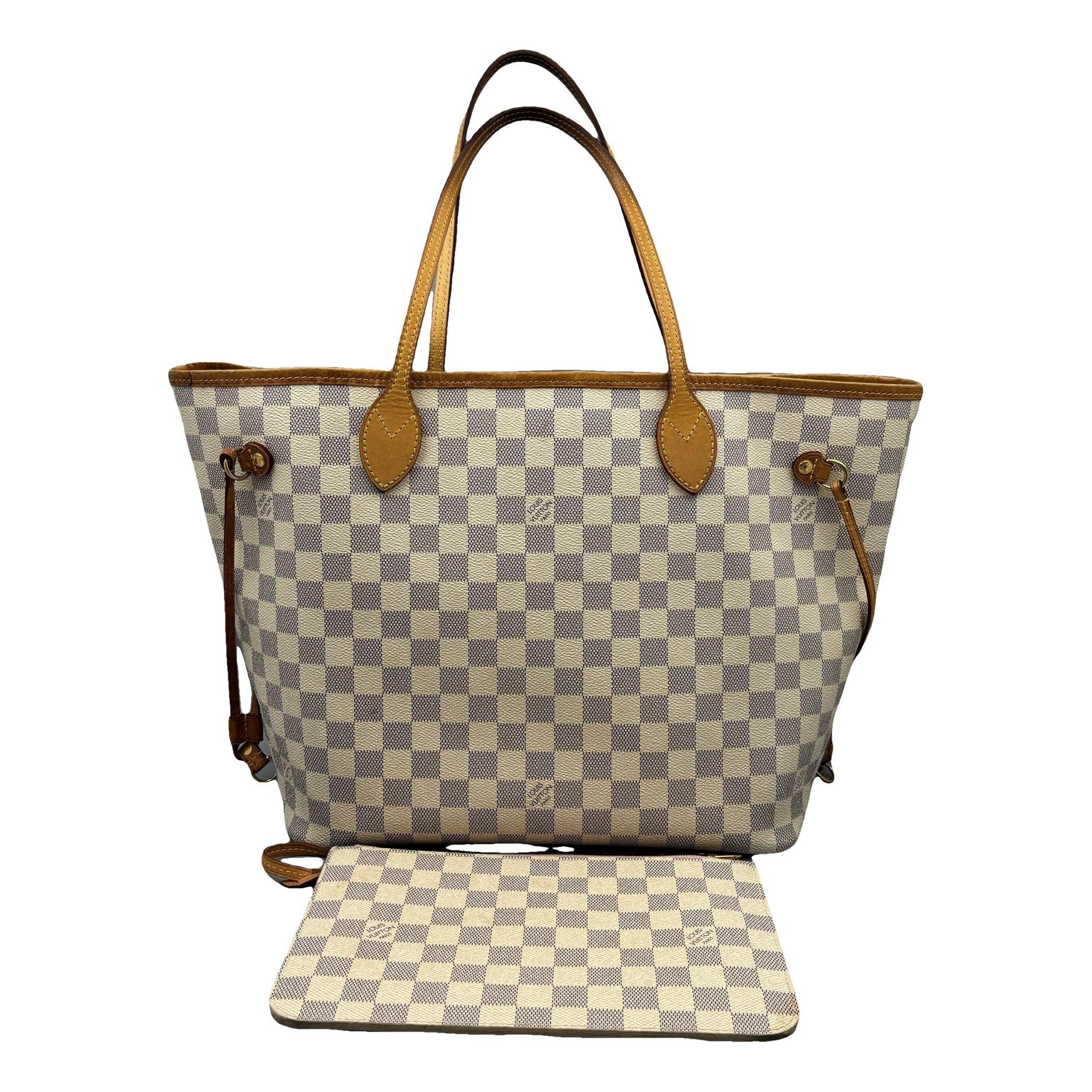 Neverfull leather tote