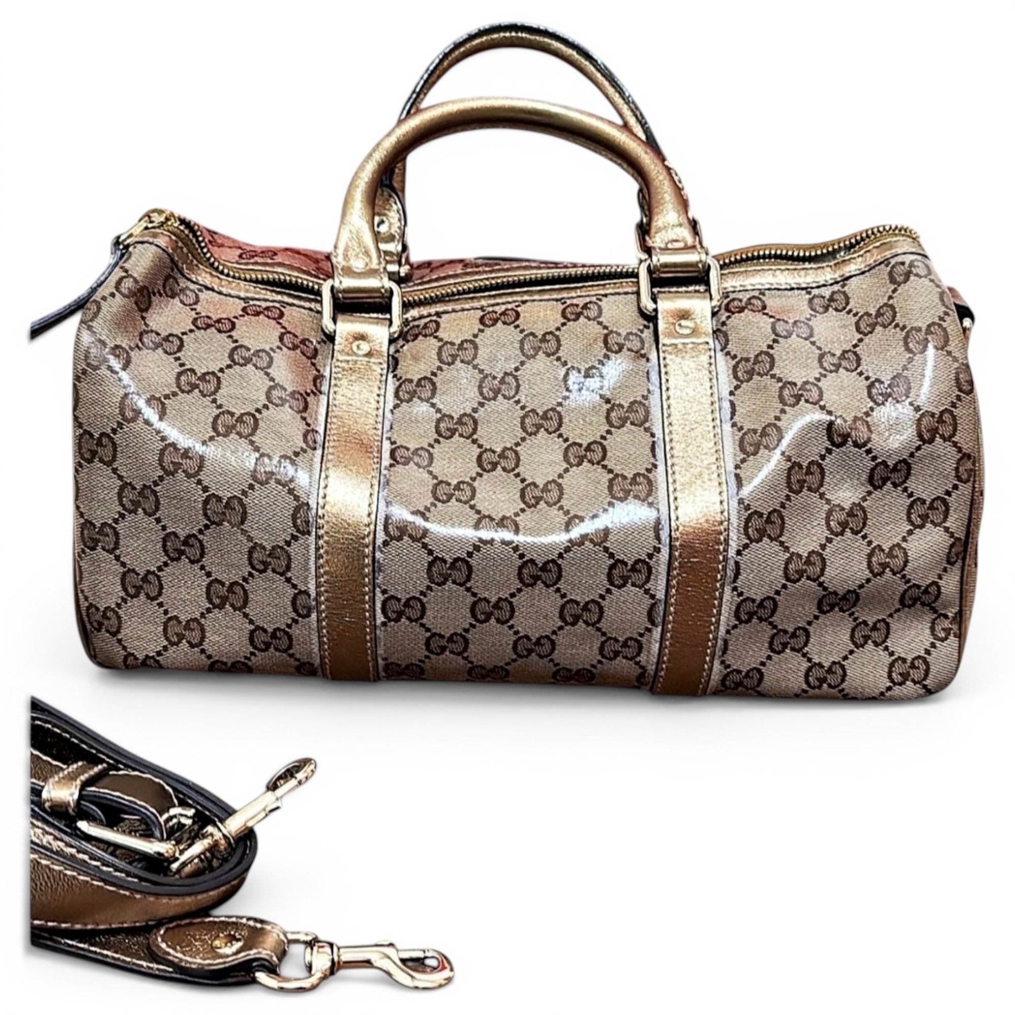 Boston cloth bowling bag