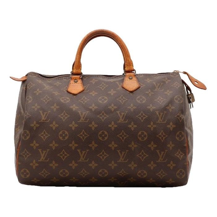 Speedy leather handbag