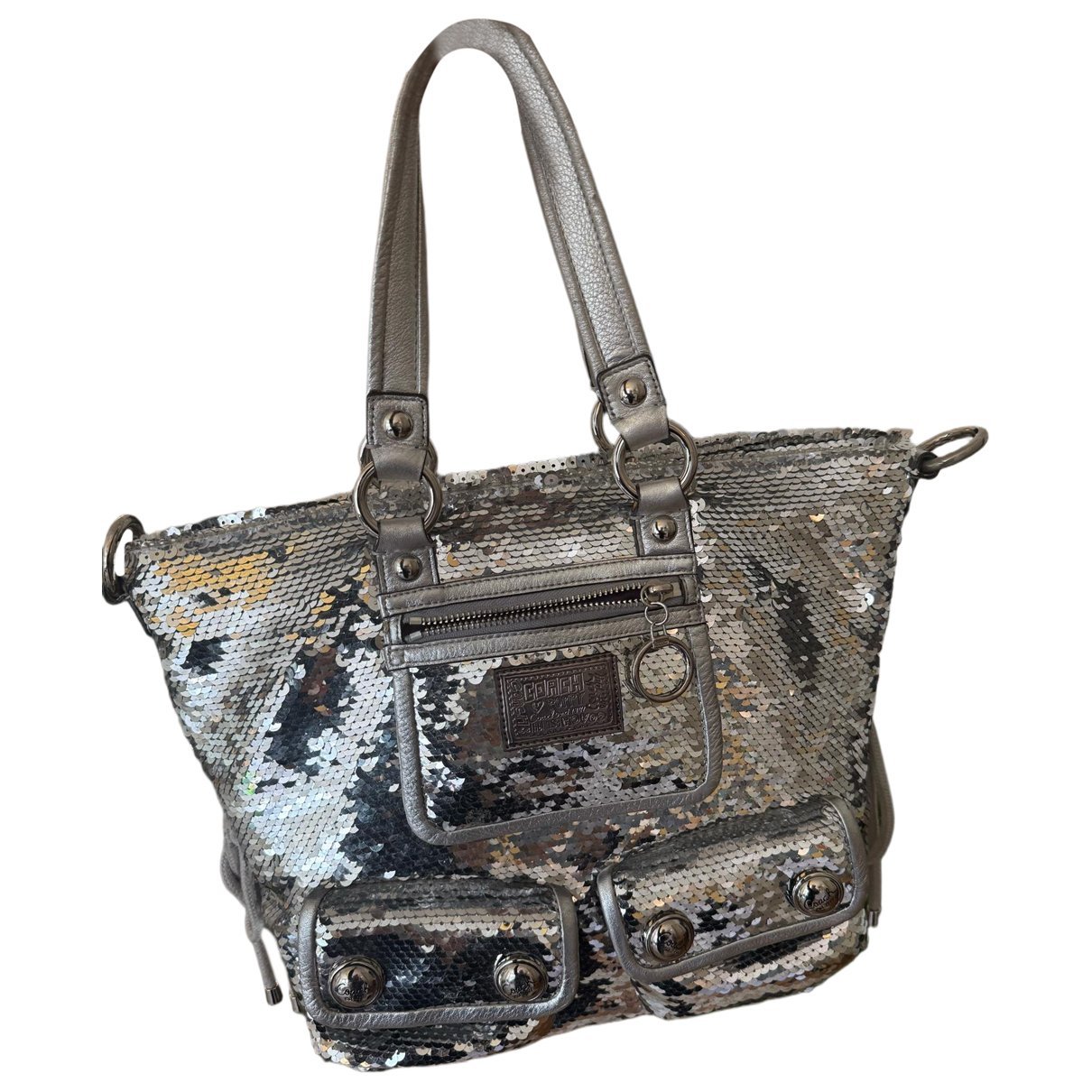 Leather tote