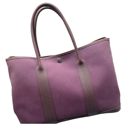 Garden Party leather handbag