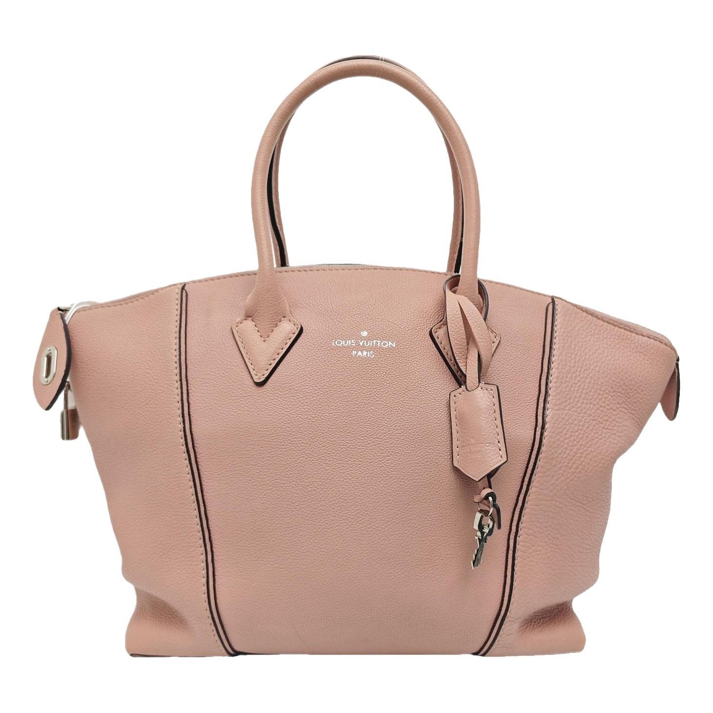 Lockit leather handbag