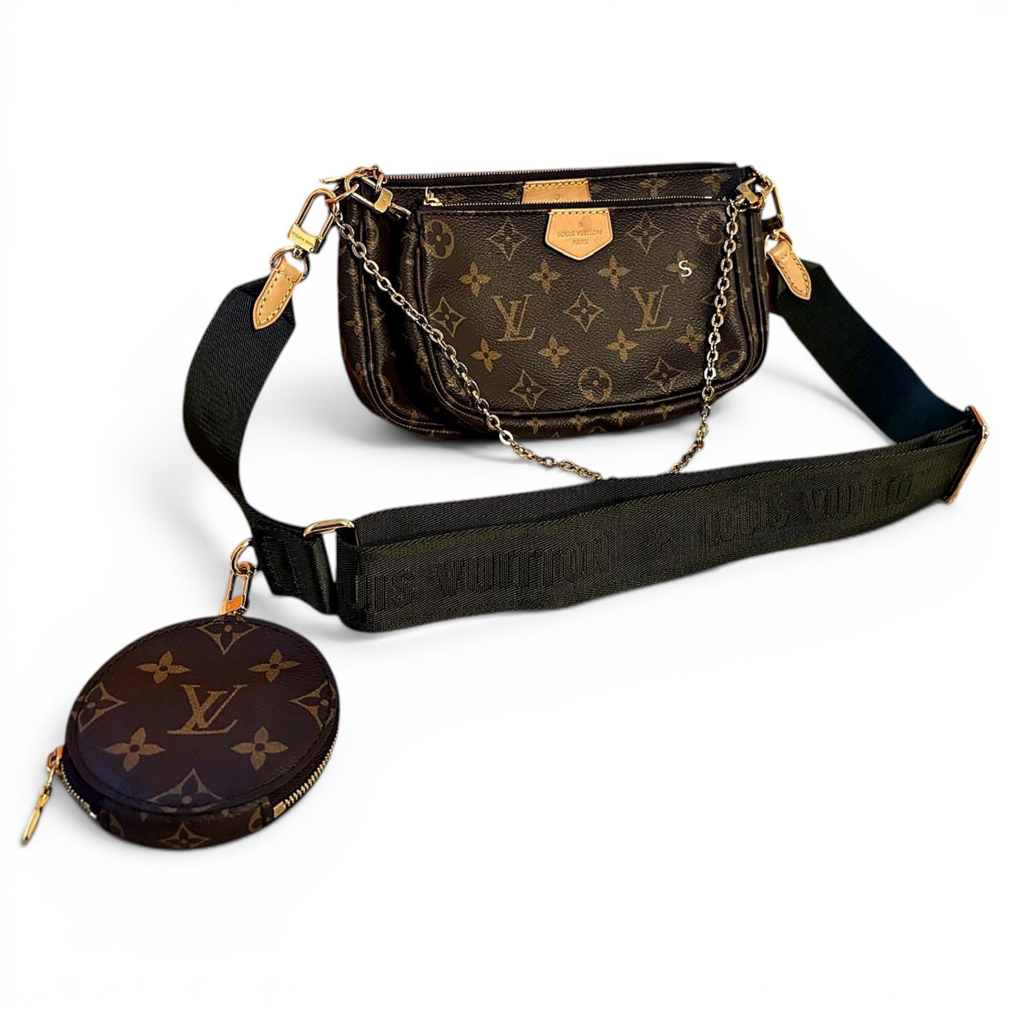 Multi Pochette Accessoires leather crossbody bag