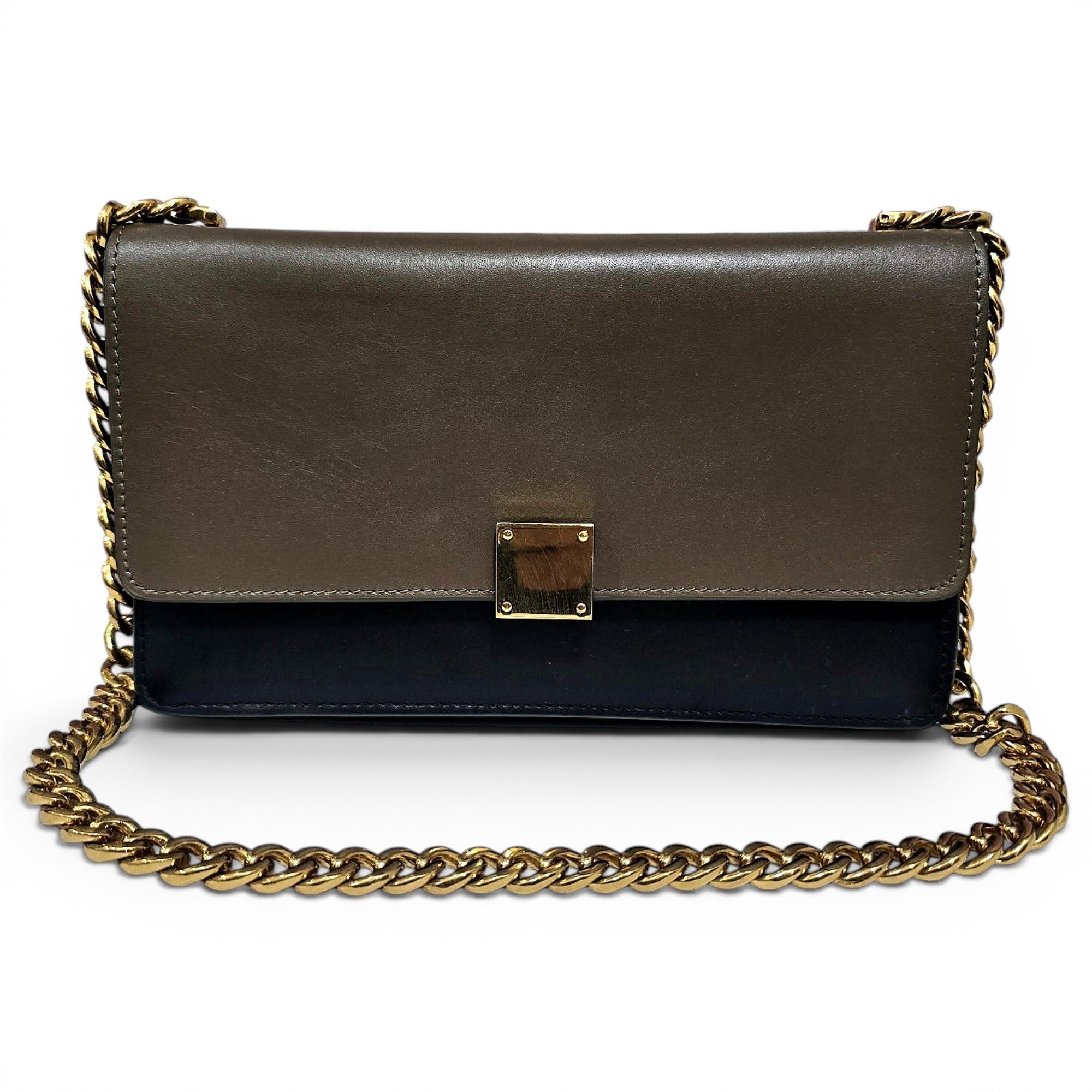Classic leather handbag