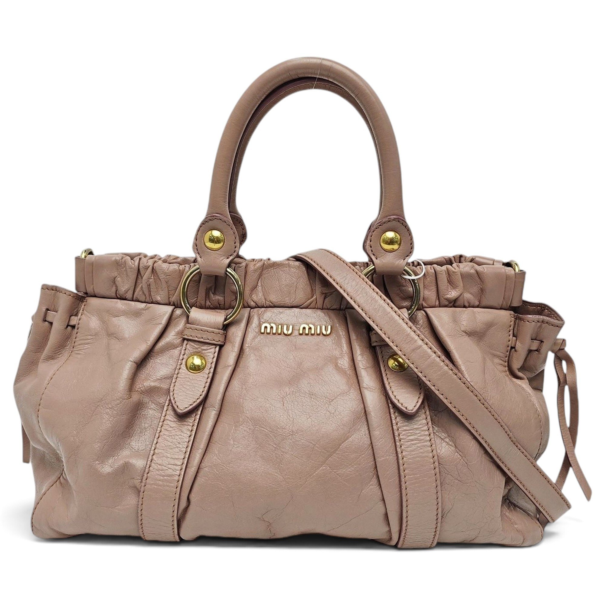 Leather handbag