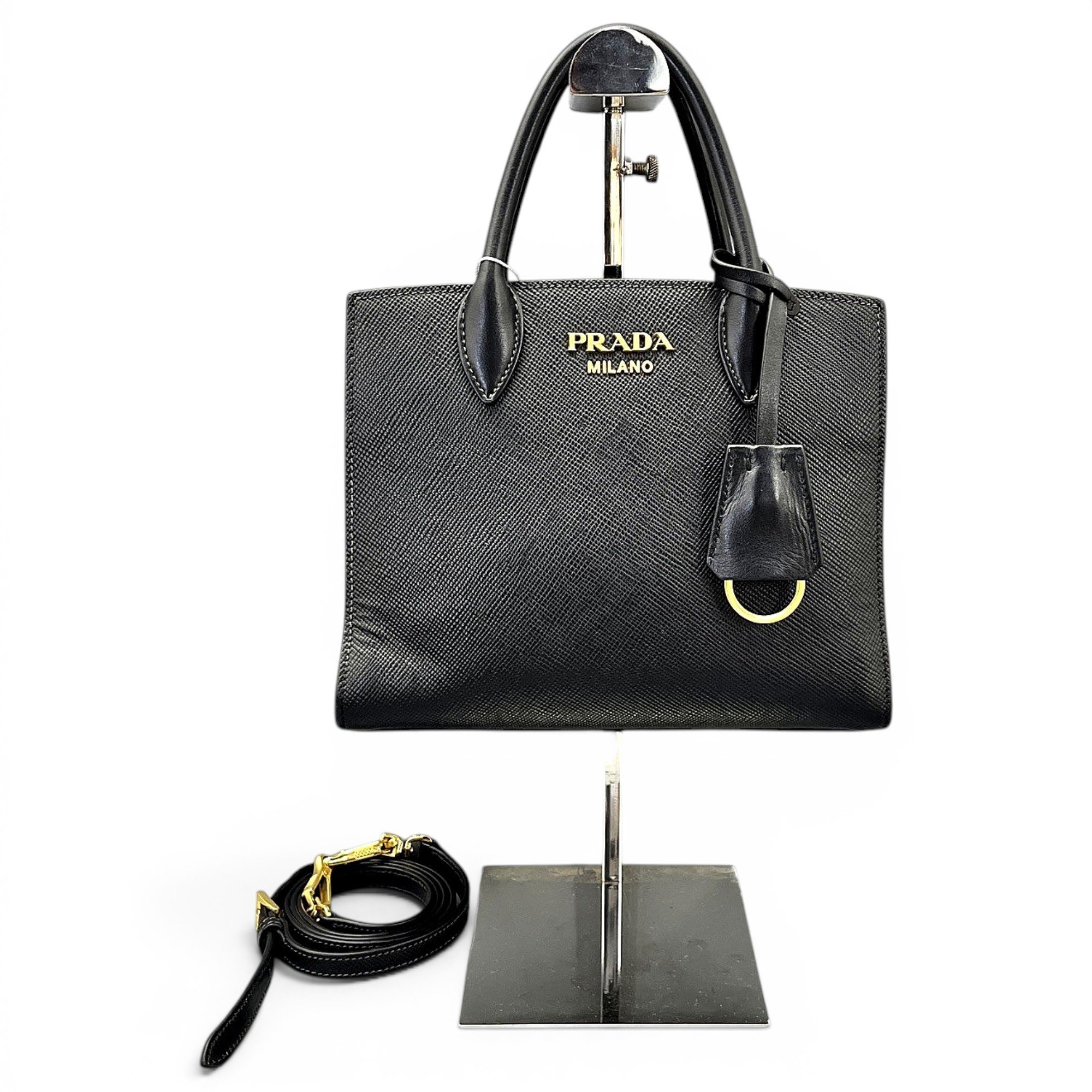 Bibliothèque leather tote