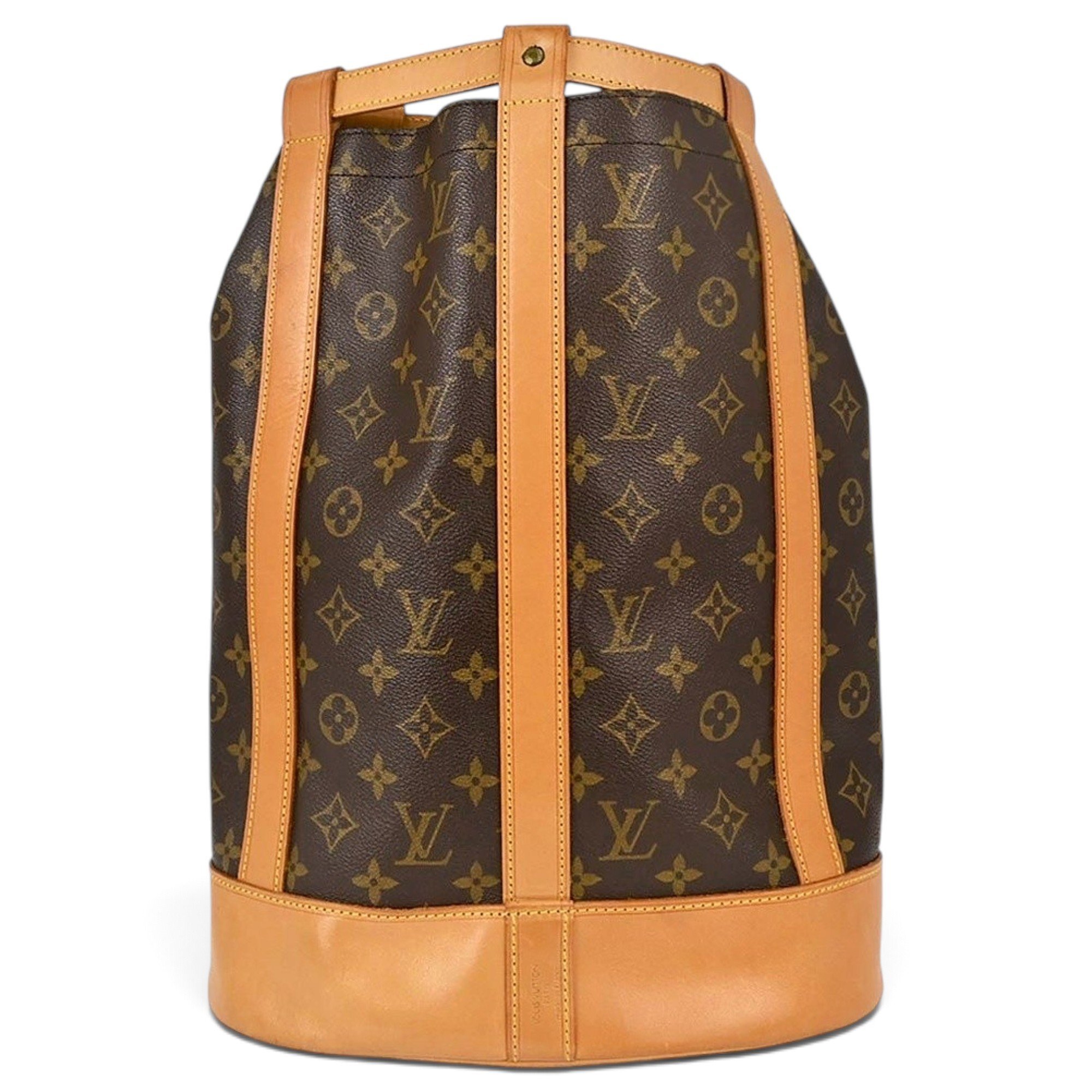 Randonnée leather backpack
