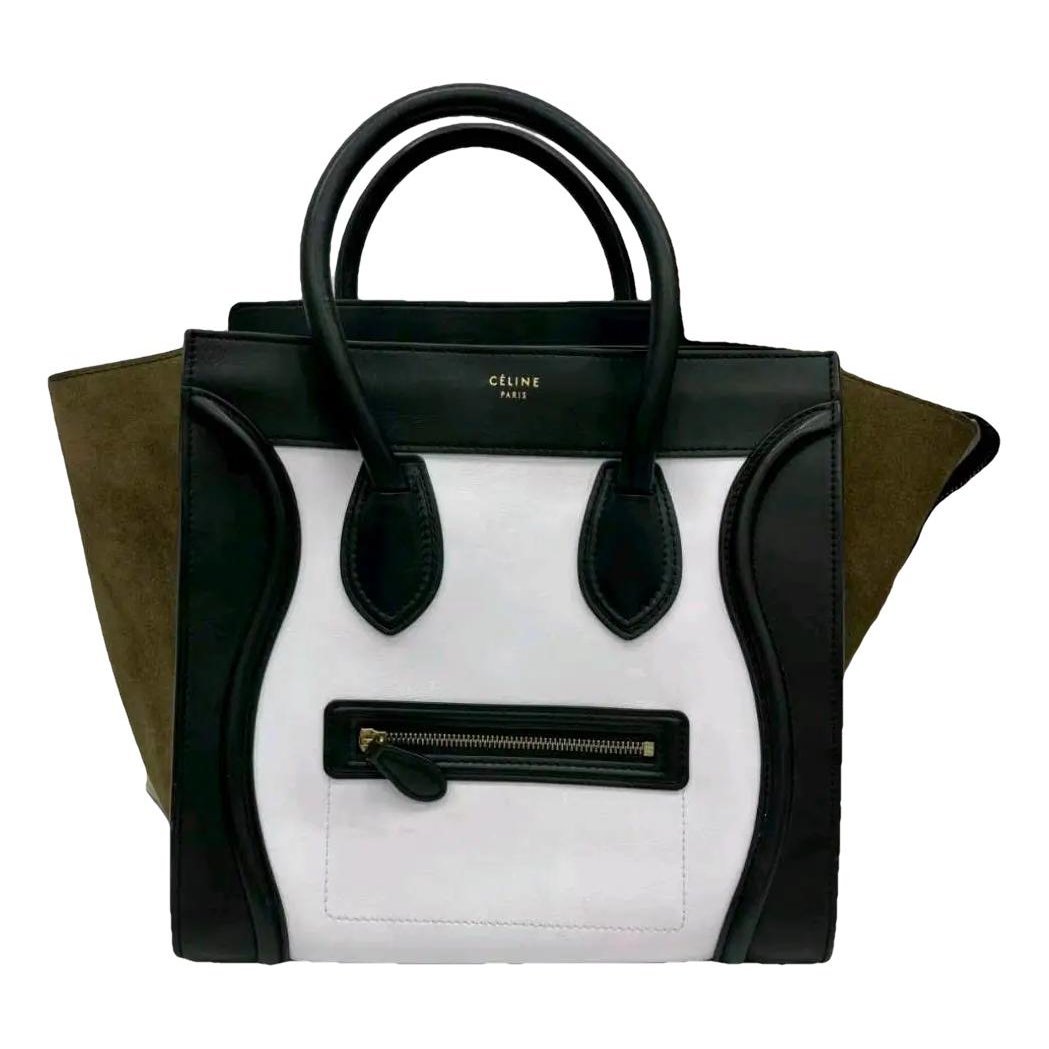 Luggage leather handbag