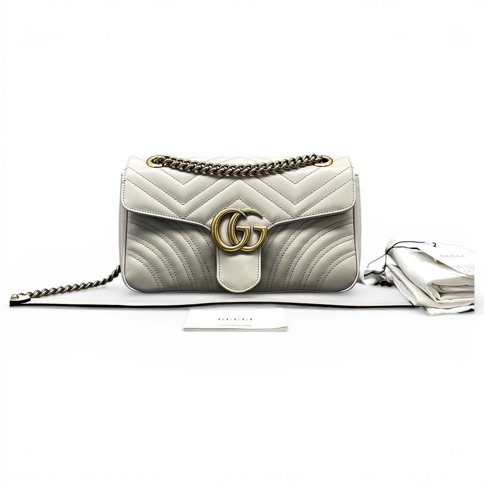 GG Marmont Flap leather handbag