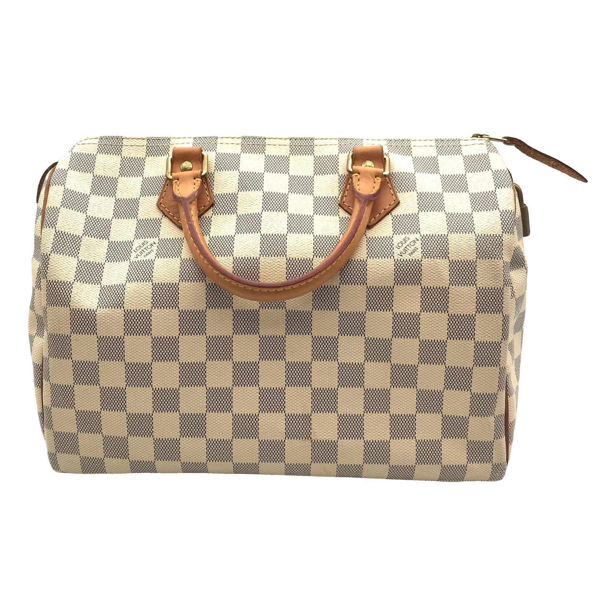 Speedy leather handbag