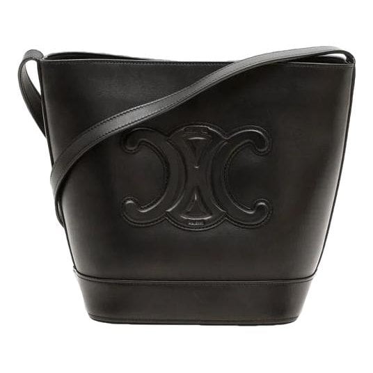 Triomphe leather handbag
