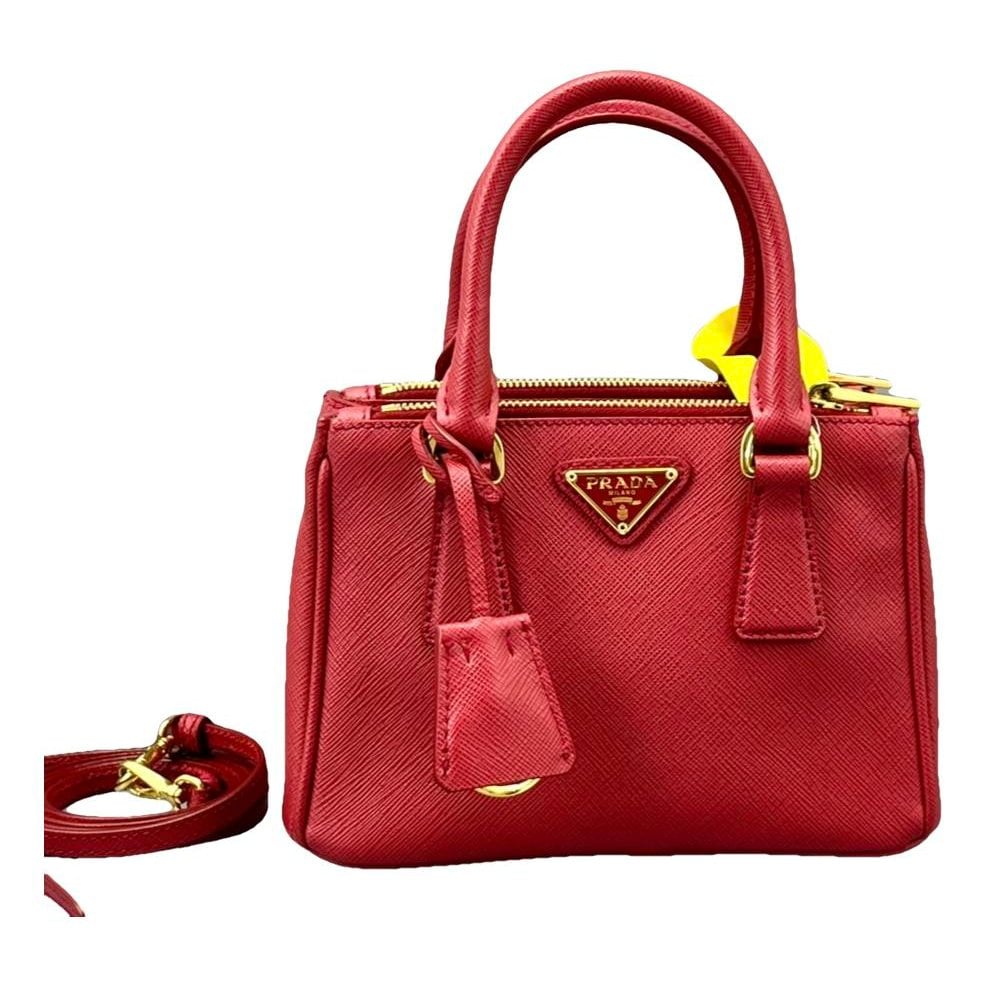 Galleria leather handbag