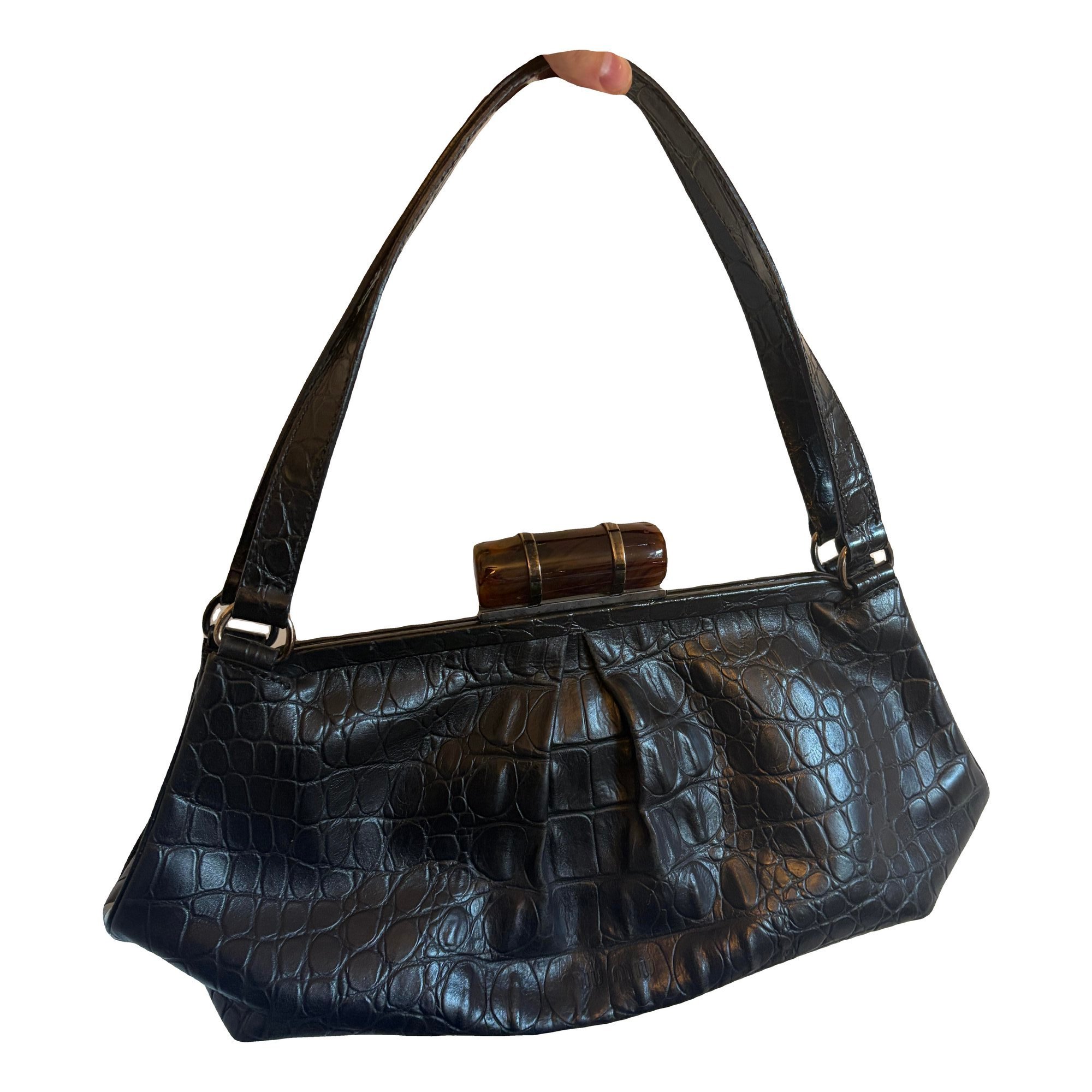 Leather handbag