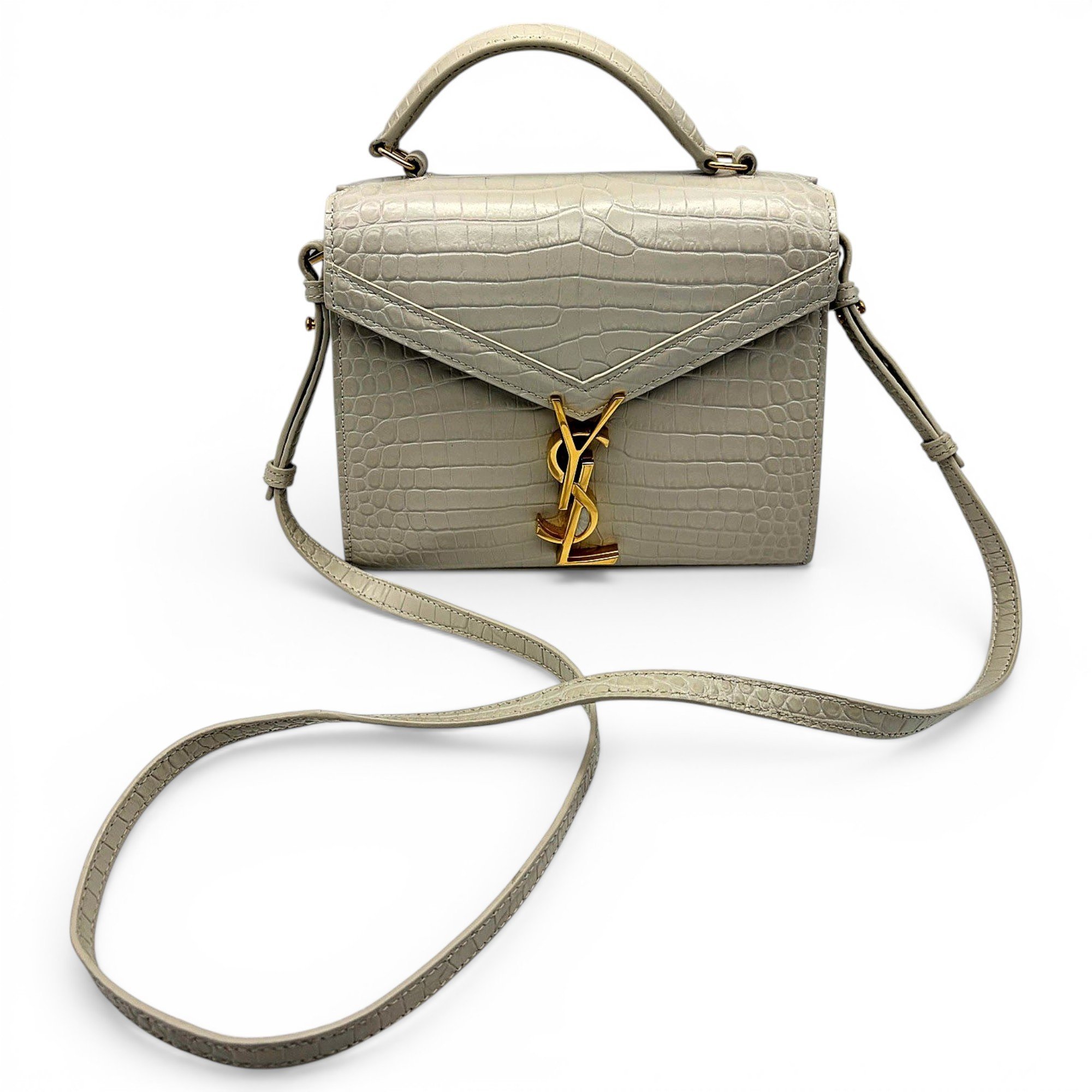 Cassandra Top Handle leather mini bag