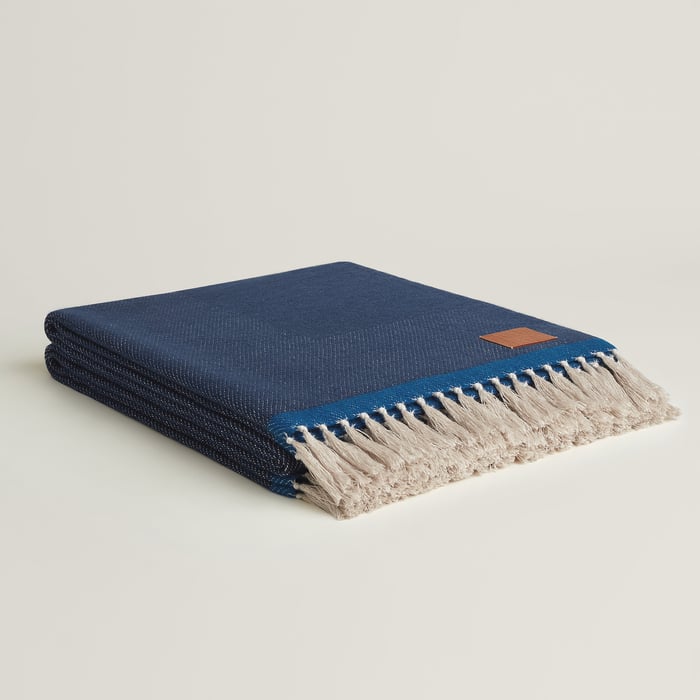 Marine H Tape Lino Blanket