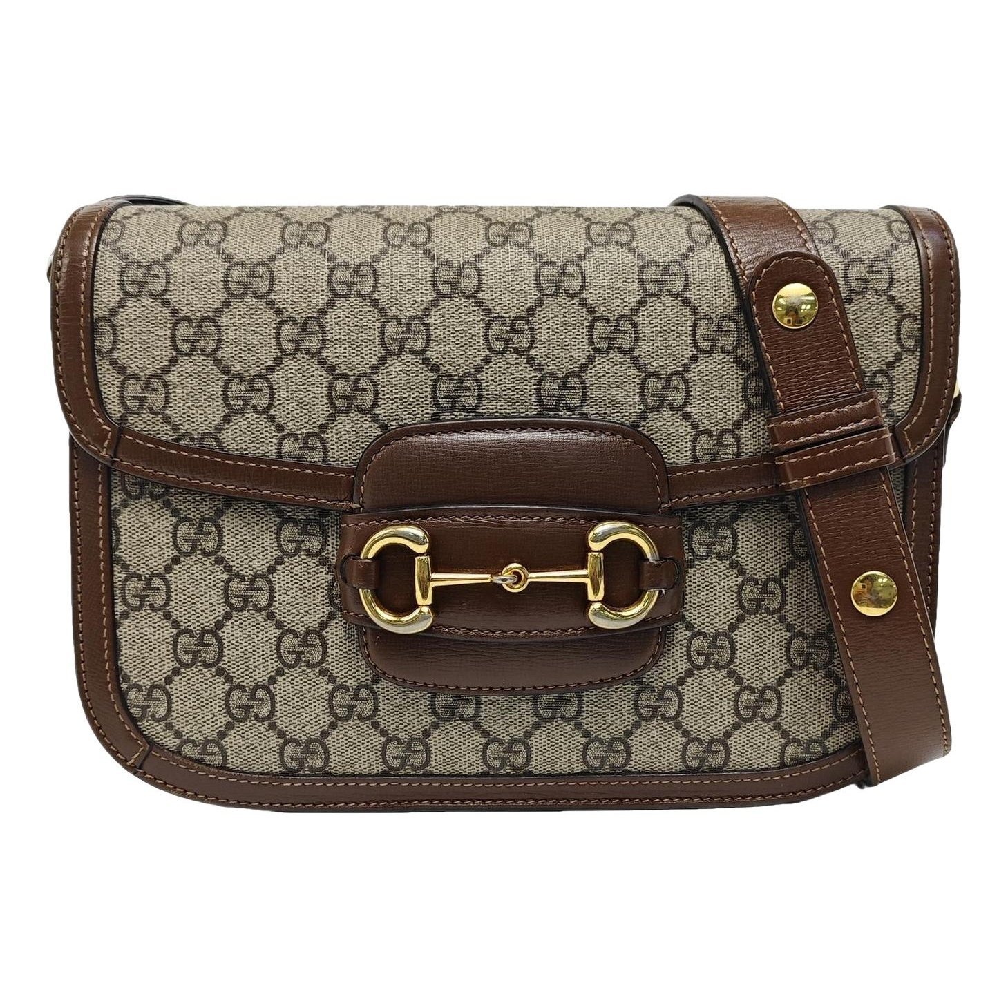 Handle Horsebit 1955 leather handbag
