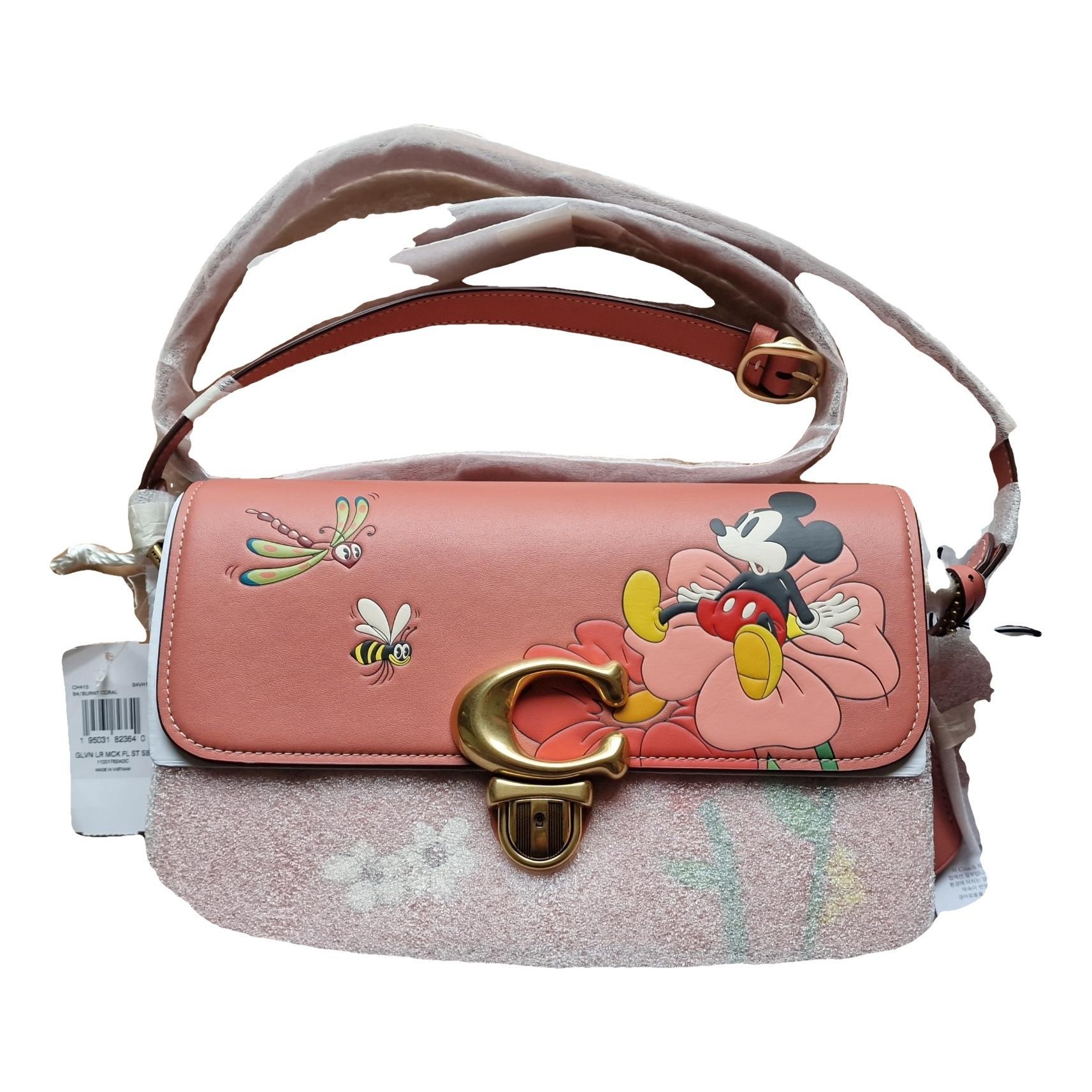  Disney collection leather handbag