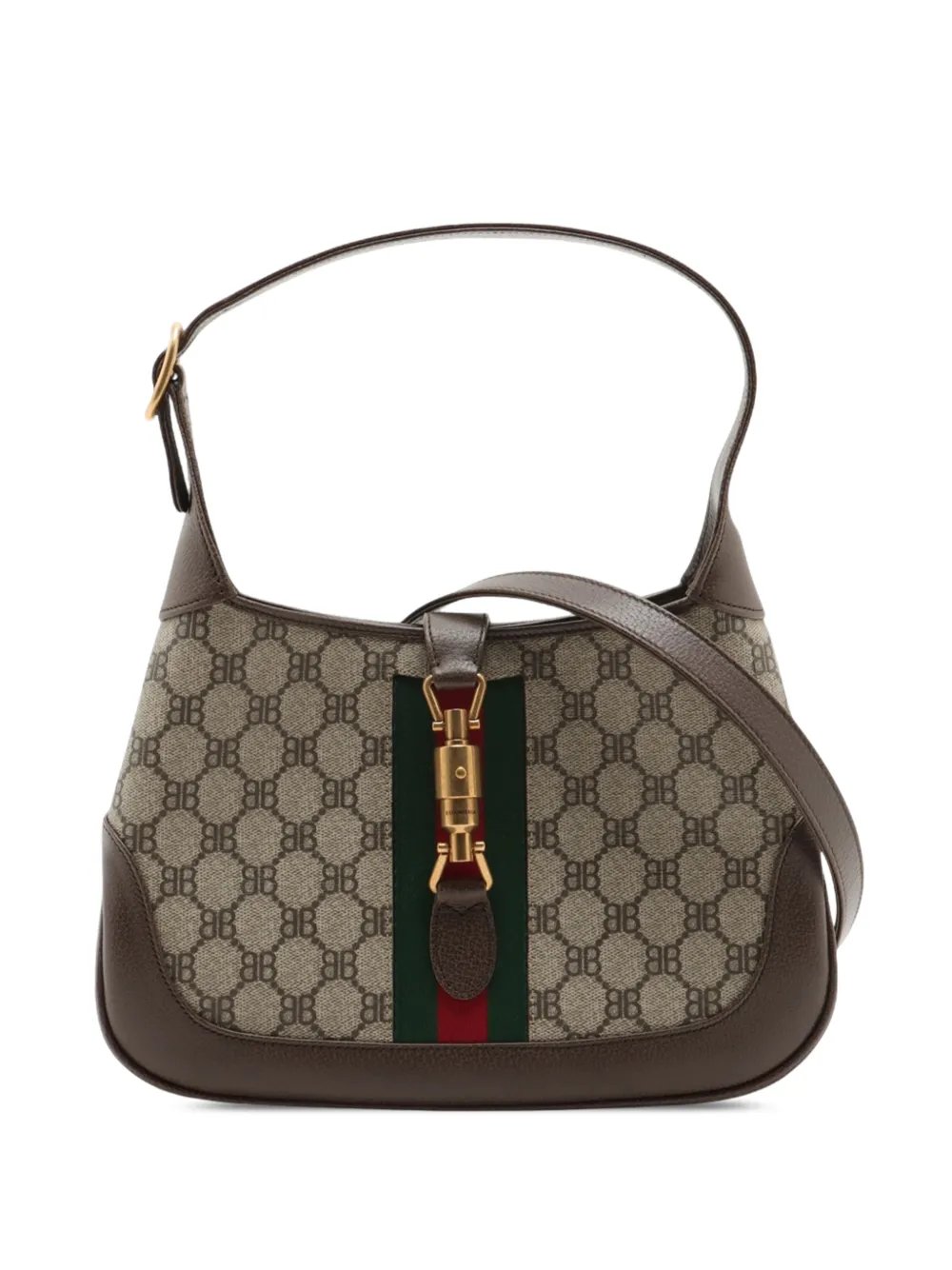 2018-2026 Balenciaga The Hacker Project Mini GG Supreme Web Jackie 1961 crossbody bag