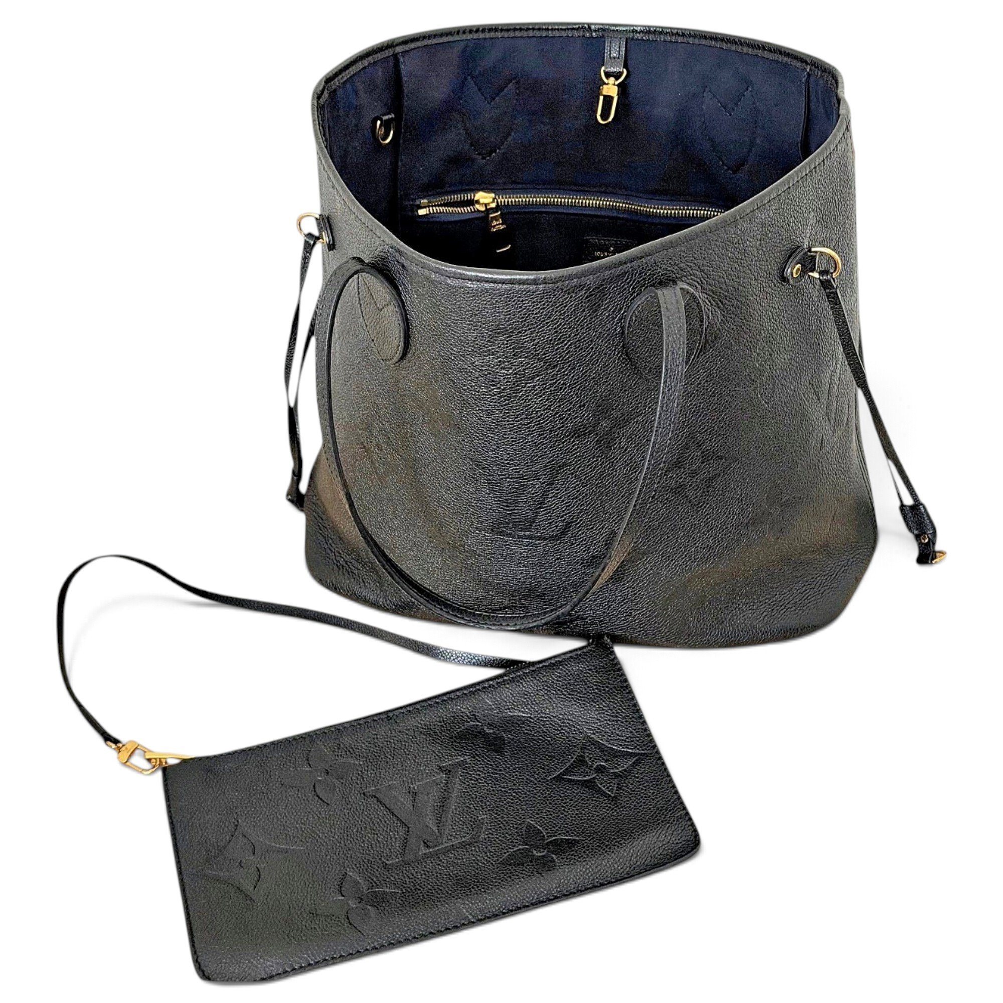 Neverfull leather tote