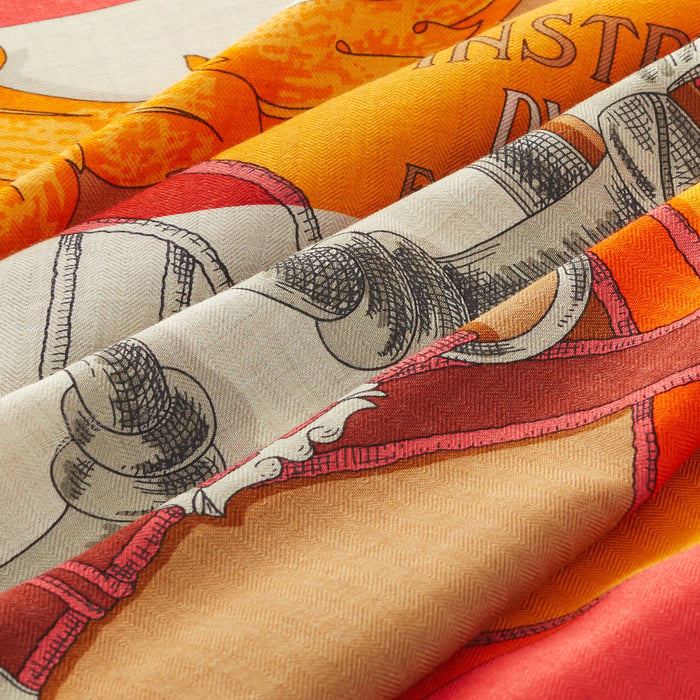 l'Instruction Du Roy Bayadere Shawl 140