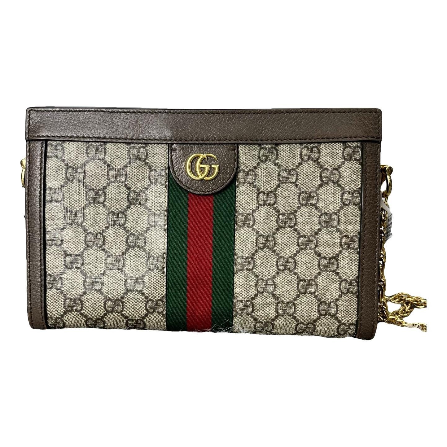 Ophidia Chain leather handbag
