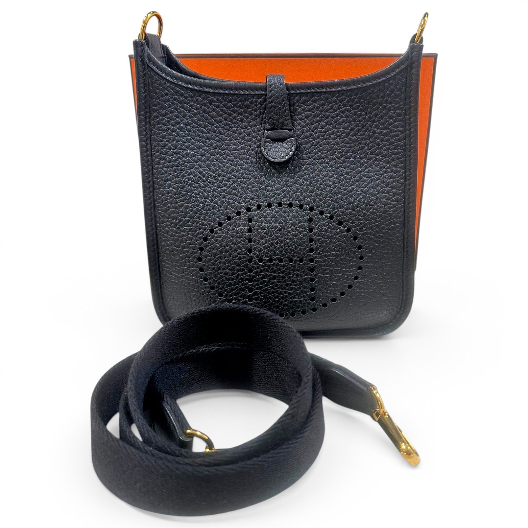 Evelyne leather crossbody bag