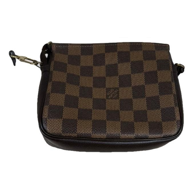 Leather vanity case