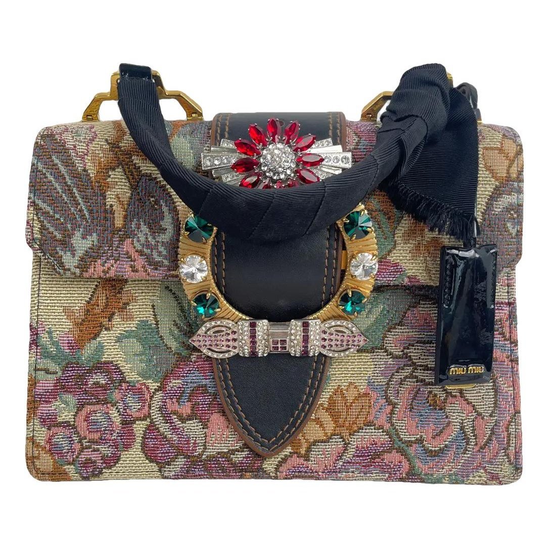 Miu Miu Miu Lady cloth handbag