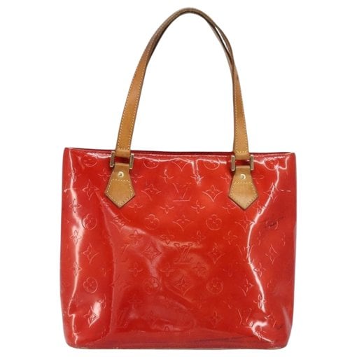 Houston patent leather handbag