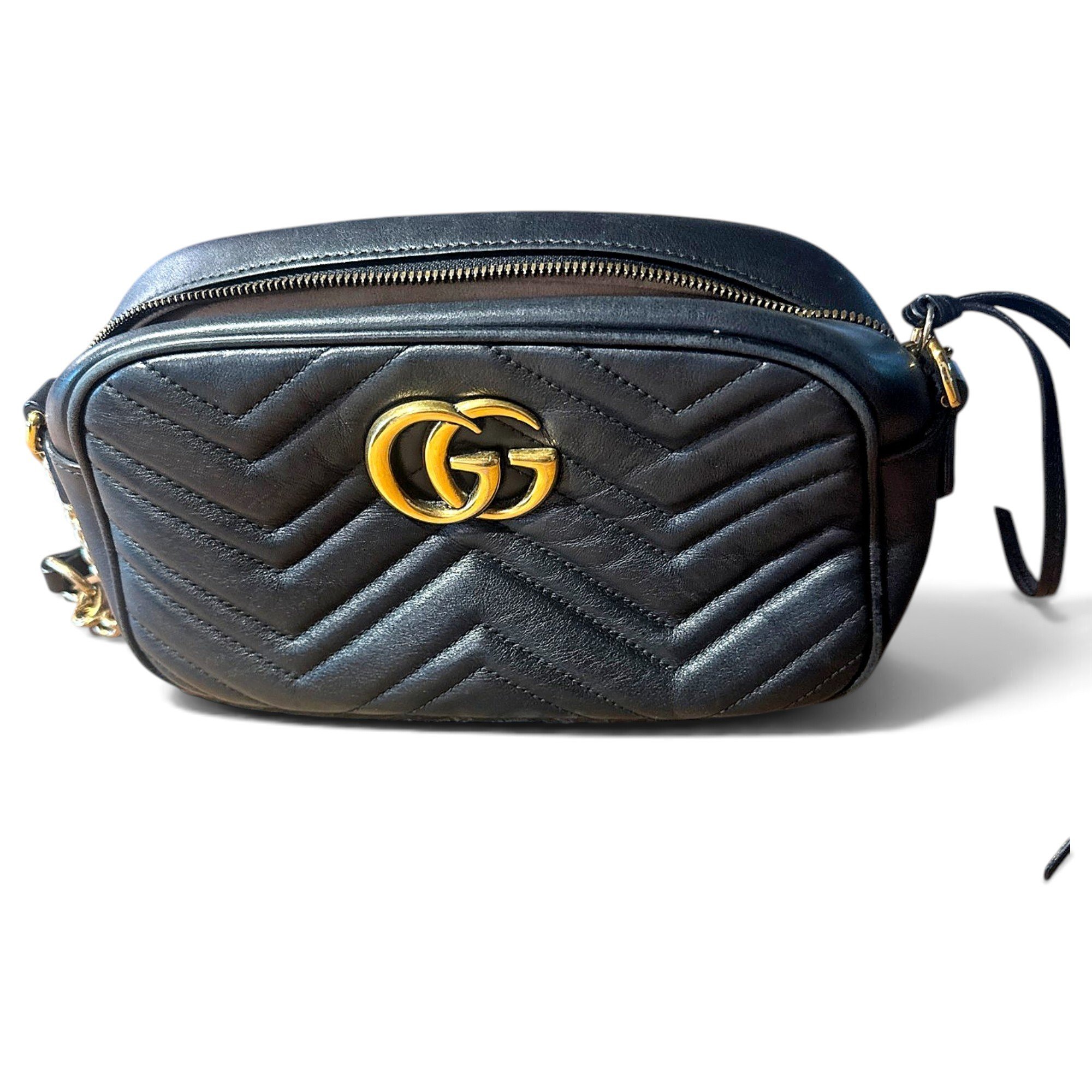 GG Marmont leather crossbody bag