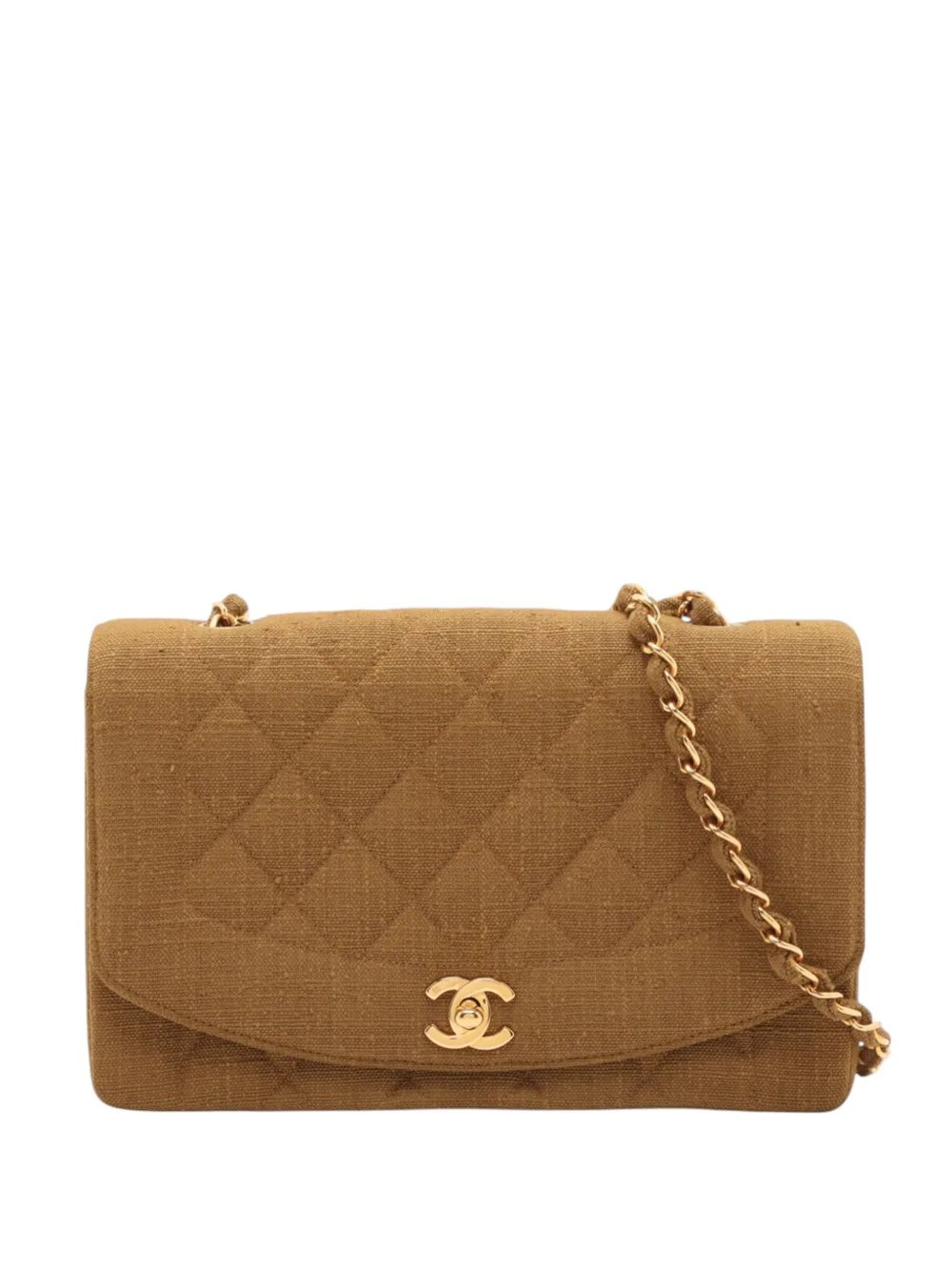 1991-1994 Medium Jersey Diana Flap crossbody bag