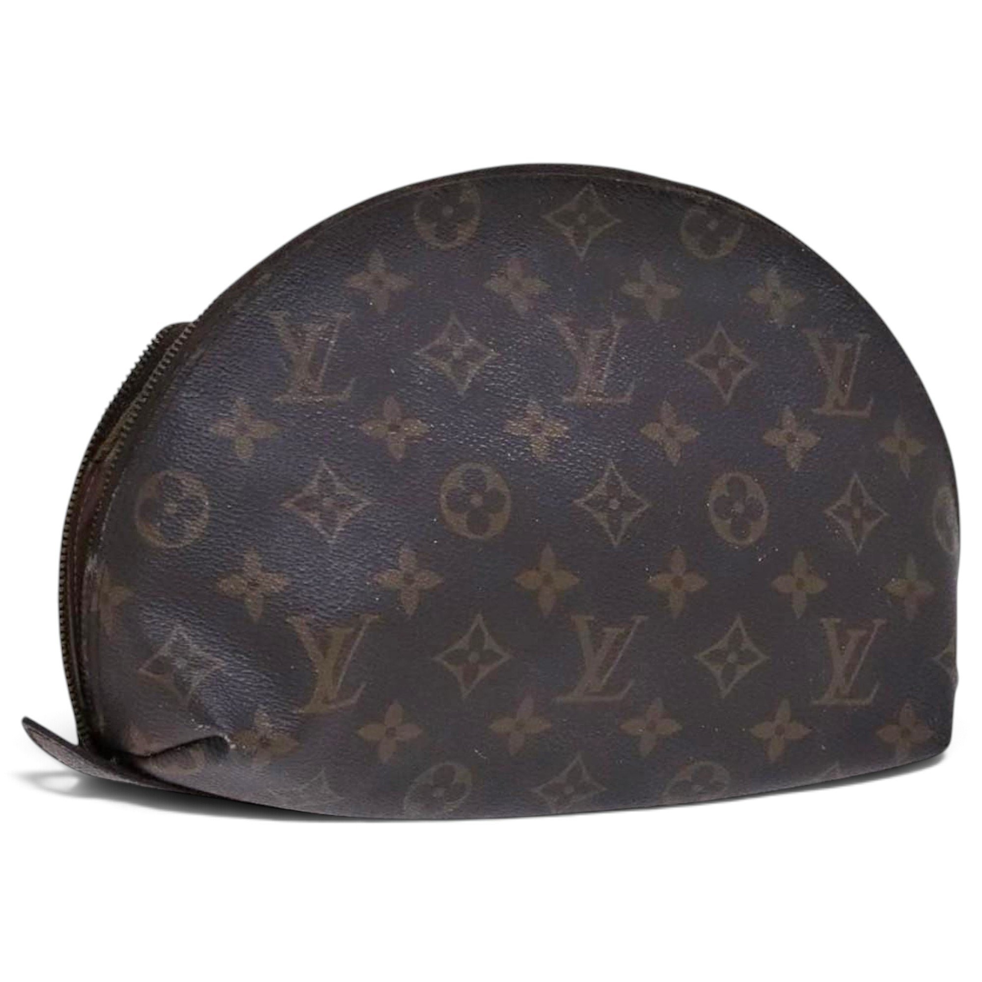 Leather vanity case
