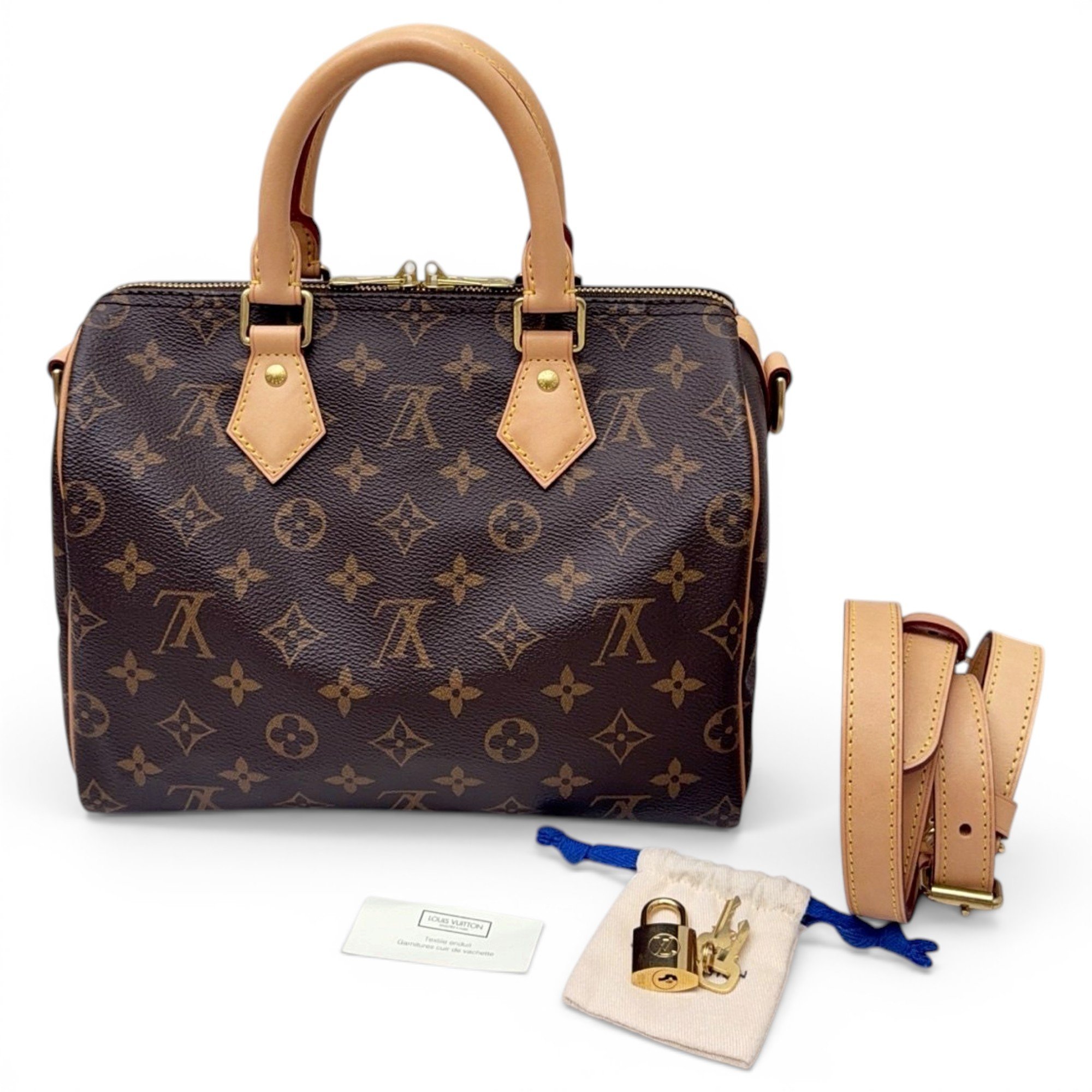 Speedy Bandoulière leather handbag