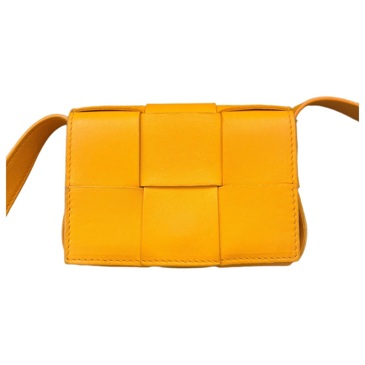 Cassette leather crossbody bag