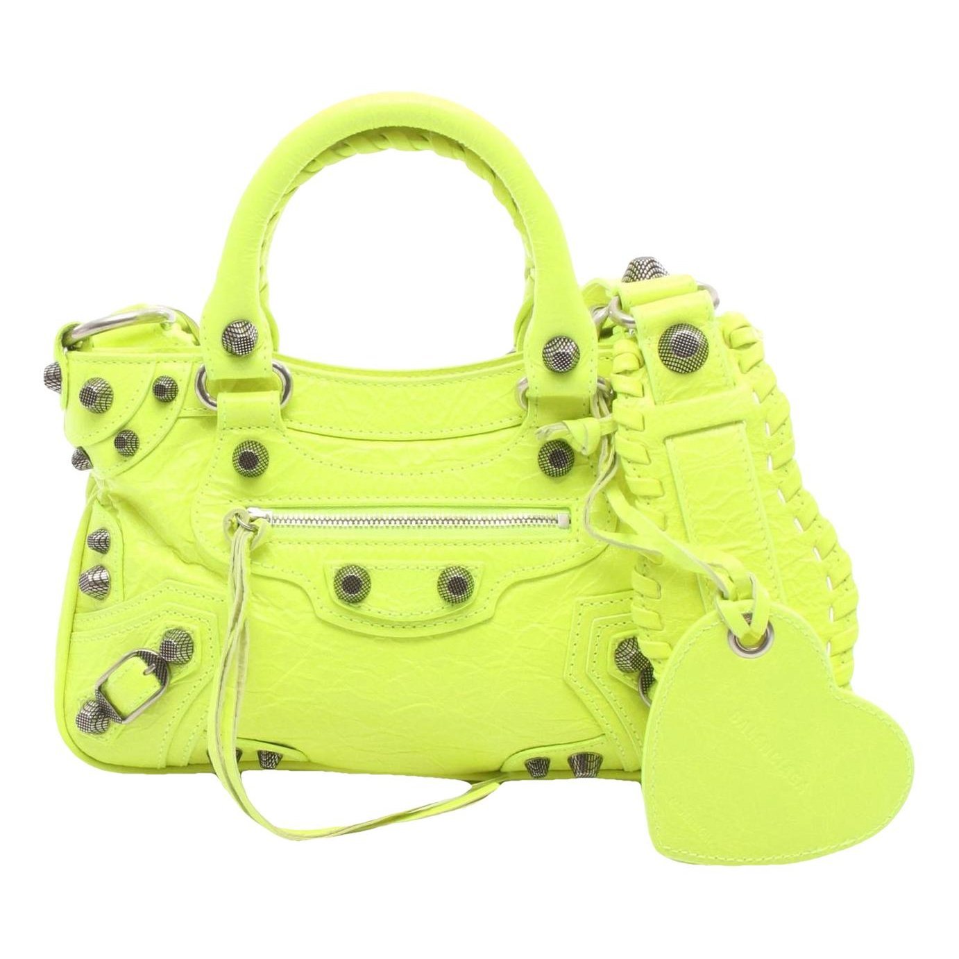 Le Cagole leather handbag