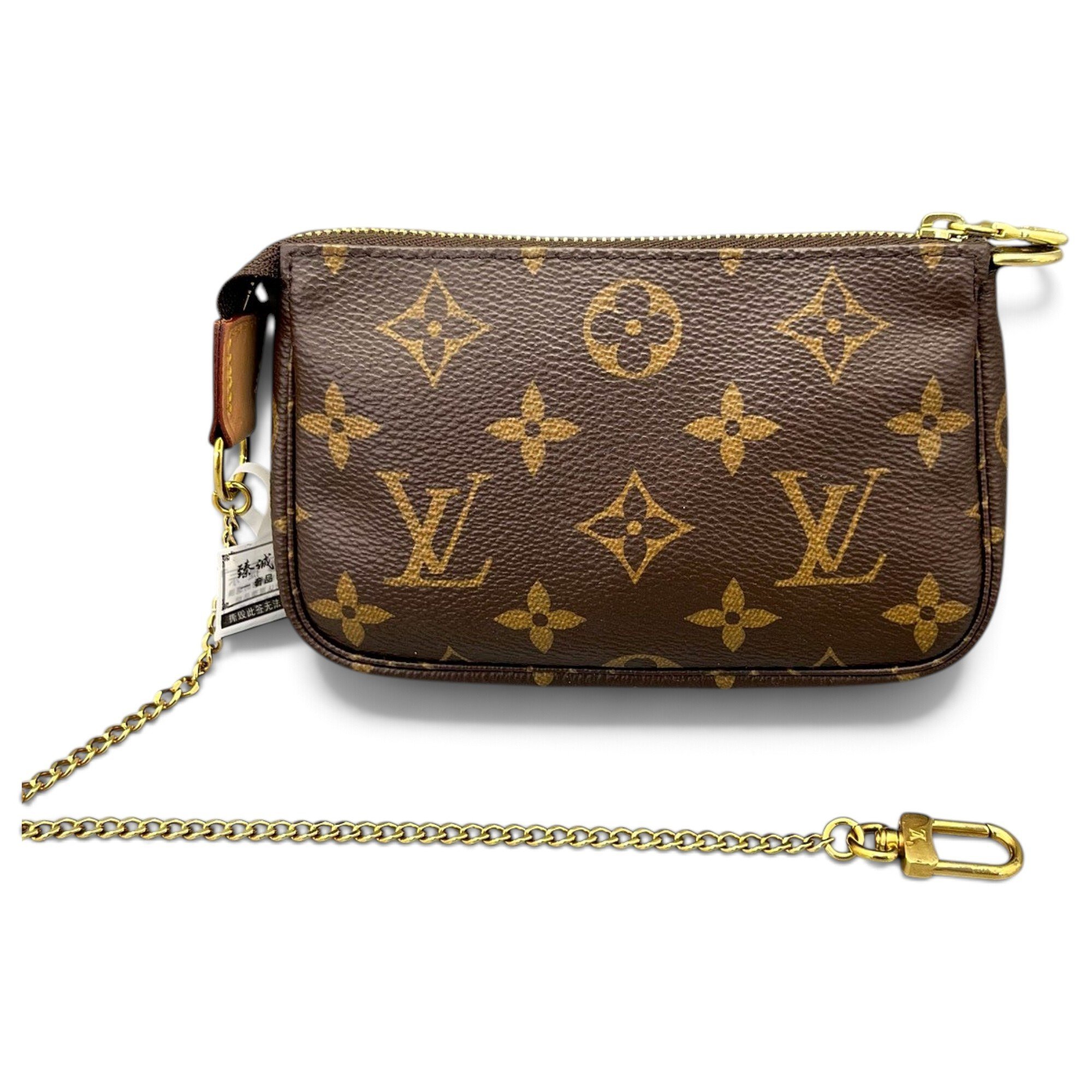 Pochette Accessoire leather handbag